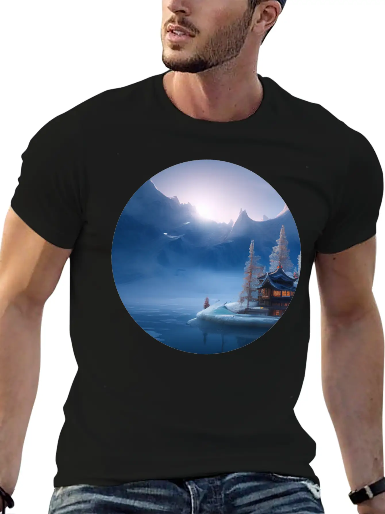 Ethereal Beauty Timeless Short Sleeve Tee – Comfy And Minimalist Design