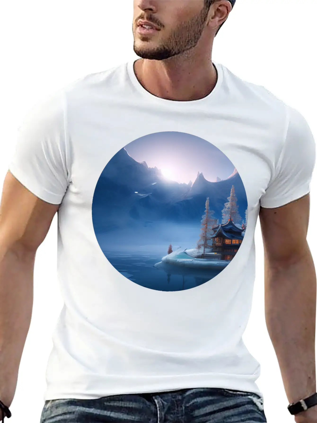 Ethereal Beauty Timeless Short Sleeve Tee – Comfy And Minimalist Design