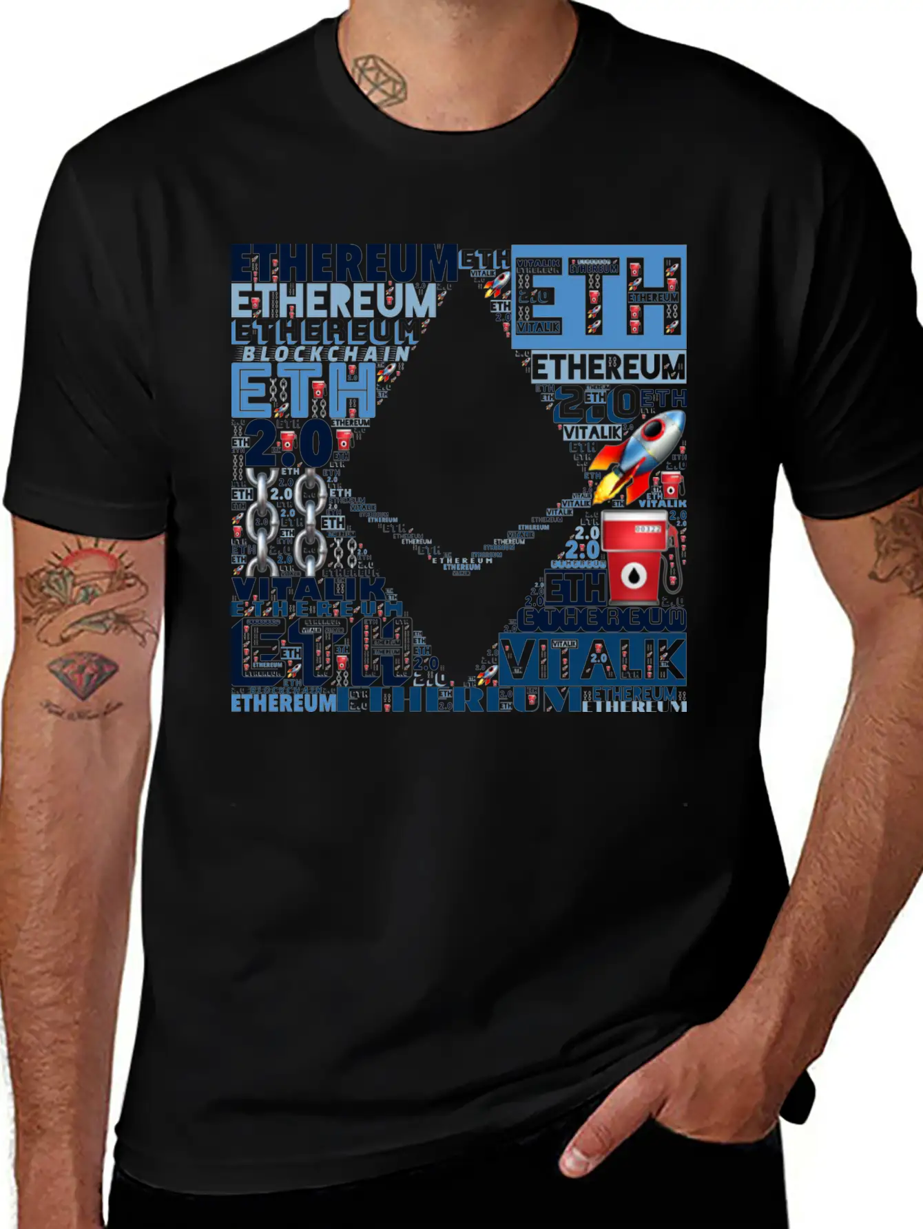 ETHEREUM 2.0 CRYPTO Comfortable Minimalist Graphic Tee – Summer Style Essential