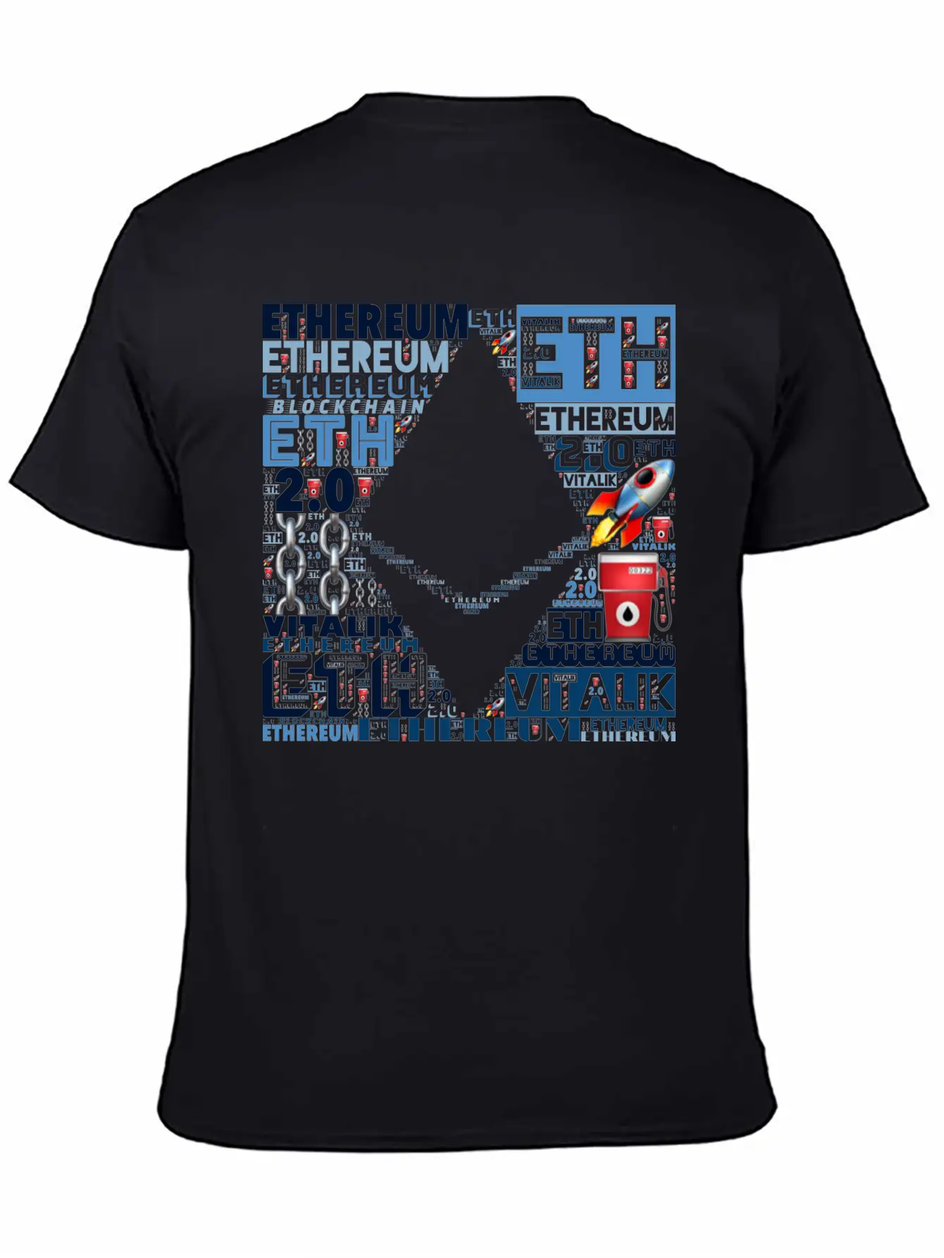 ETHEREUM 2.0 CRYPTO Comfortable Minimalist Graphic Tee – Summer Style Essential