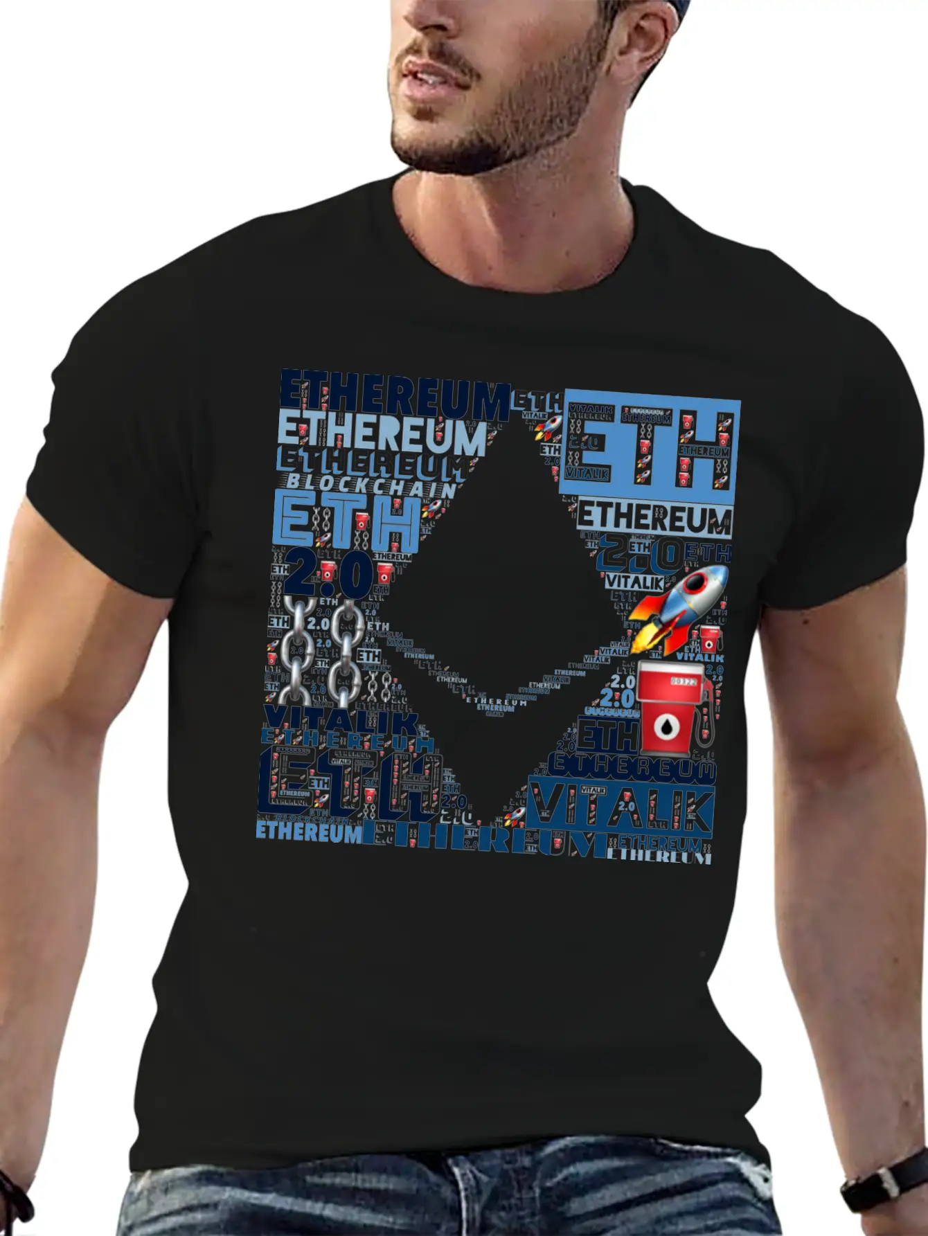ETHEREUM 2.0 CRYPTO Comfortable Minimalist Graphic Tee – Summer Style Essential
