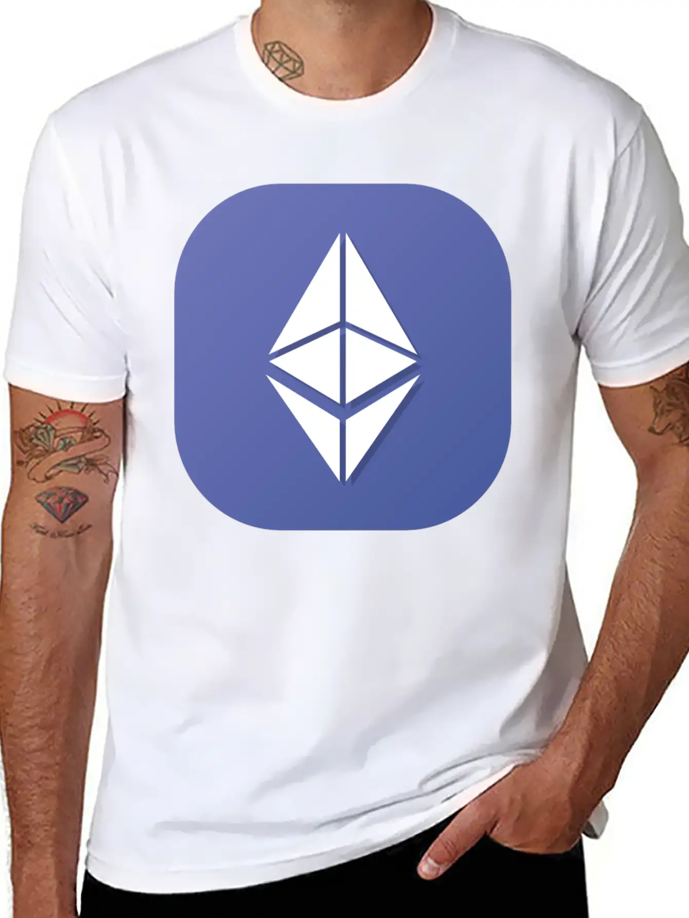 Ethereum Stylish Everyday T-Shirt – Unisex Basic Cotton Tee