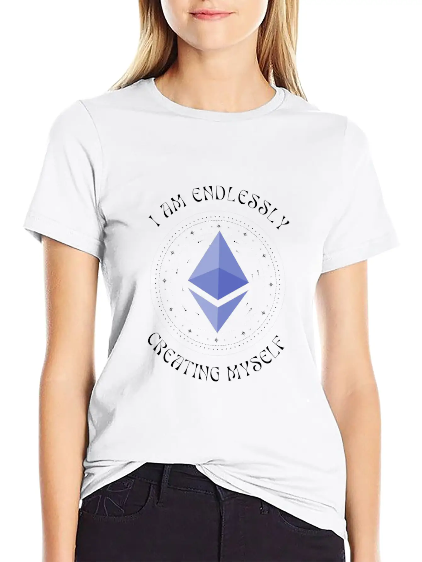 Ethereum T Shirt Design Basic Graphic T-Shirt – Daily Comfort In Soft Cotton