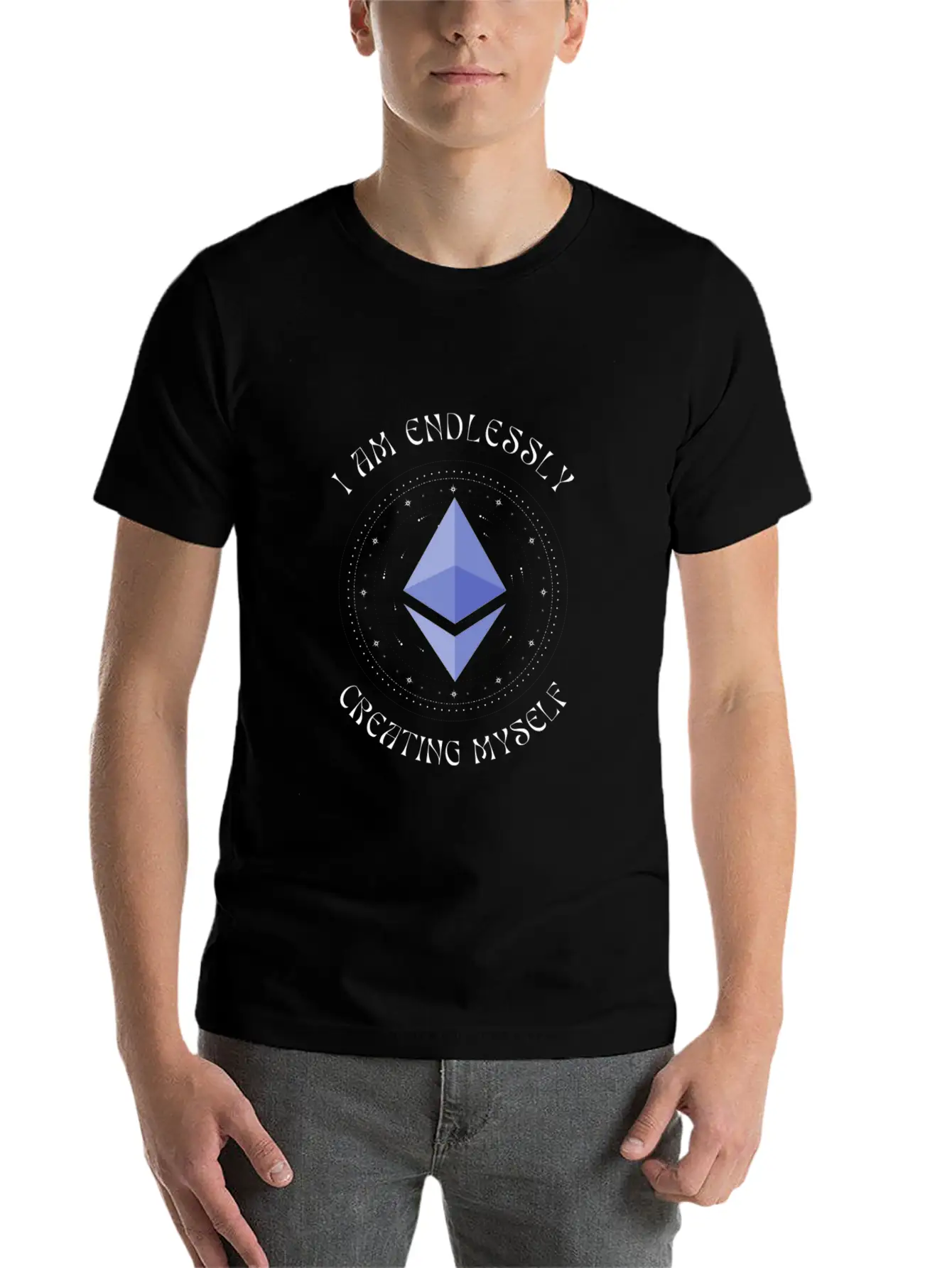 Ethereum T Shirt Design Basic Graphic T-Shirt – Daily Comfort In Soft Cotton