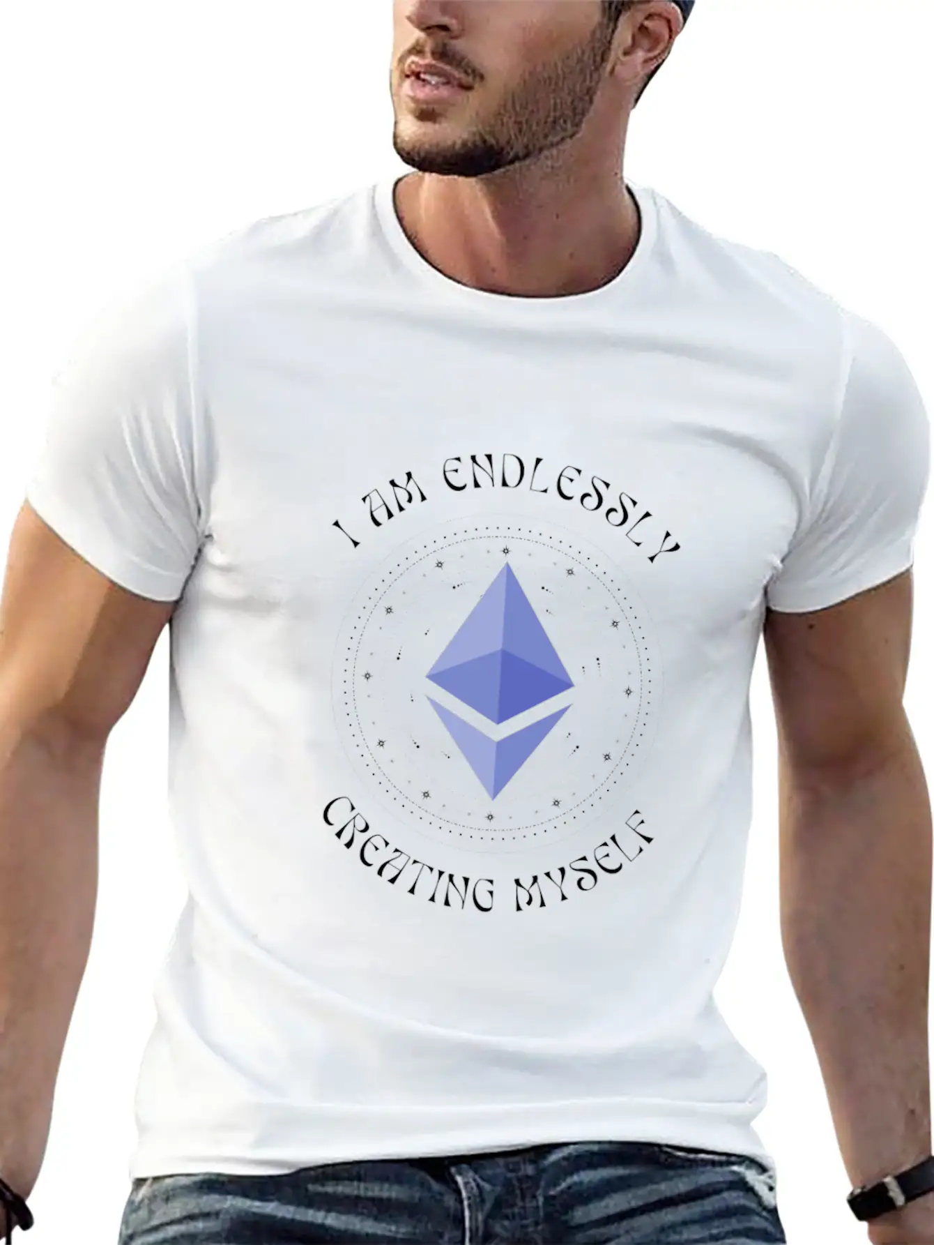 Ethereum T Shirt Design Basic Graphic T-Shirt – Daily Comfort In Soft Cotton