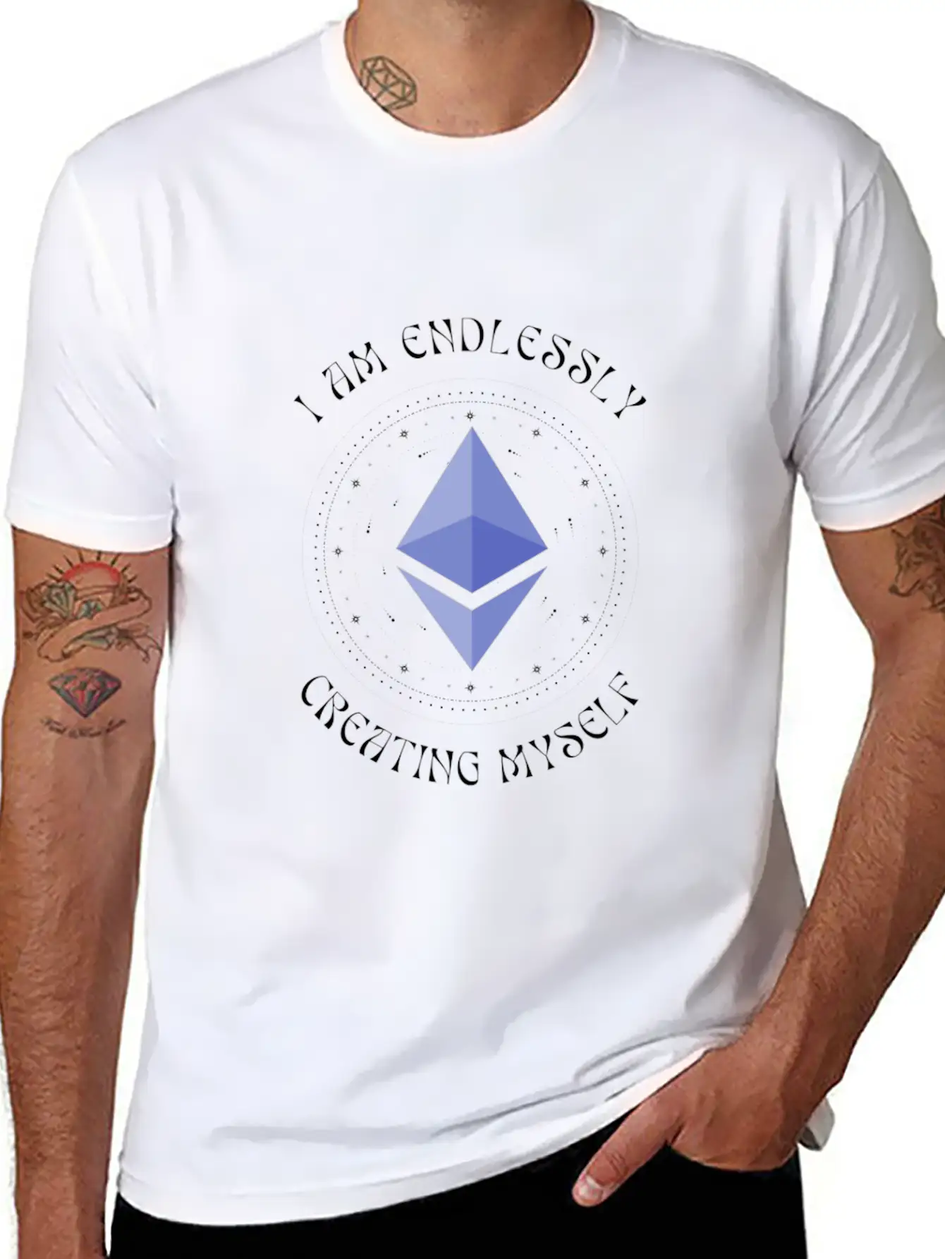 Ethereum T Shirt Design Basic Graphic T-Shirt – Daily Comfort In Soft Cotton