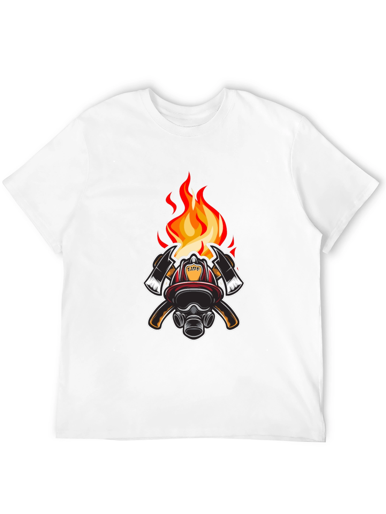 Firefighter Emblem Graphic T-Shirt