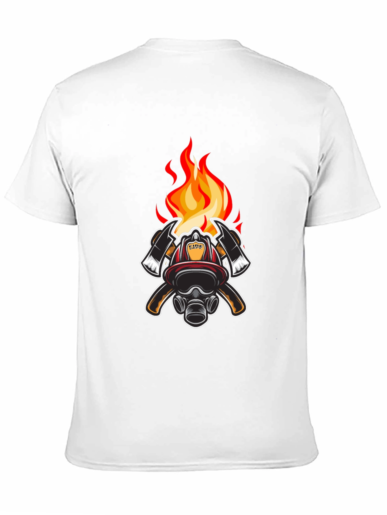 Firefighter Emblem Graphic T-Shirt