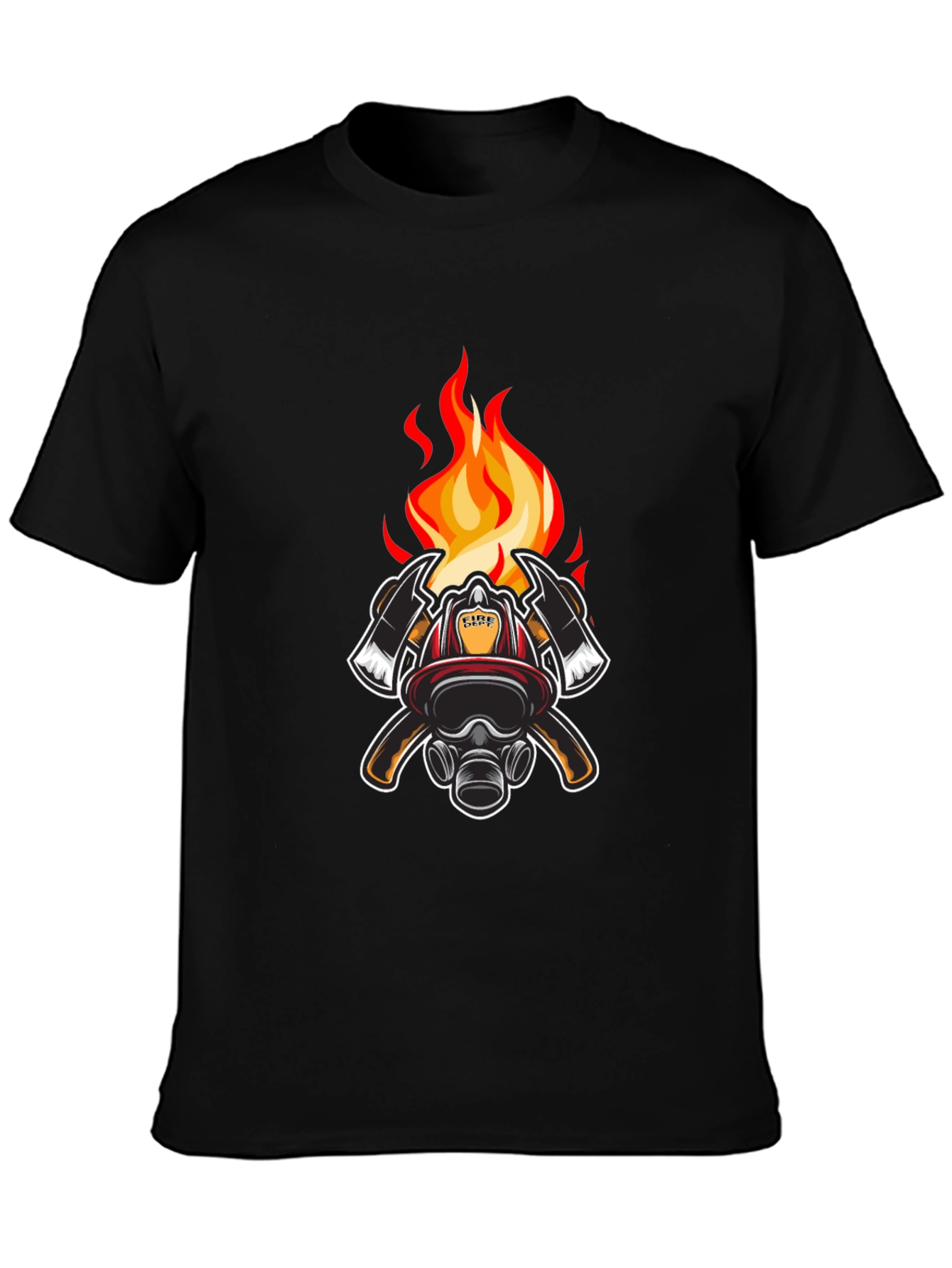 Firefighter Emblem Graphic T-Shirt