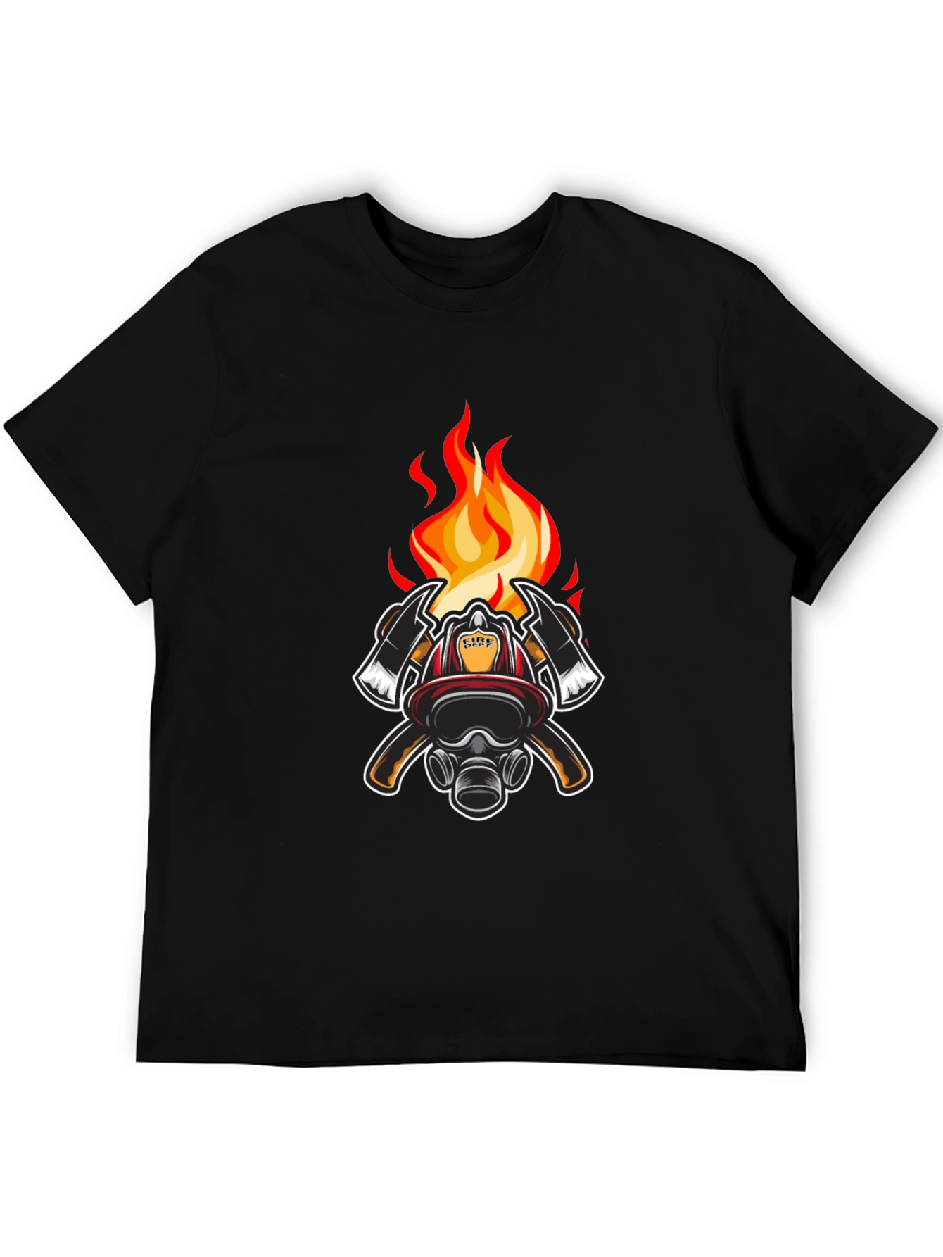 Firefighter Emblem Graphic T-Shirt
