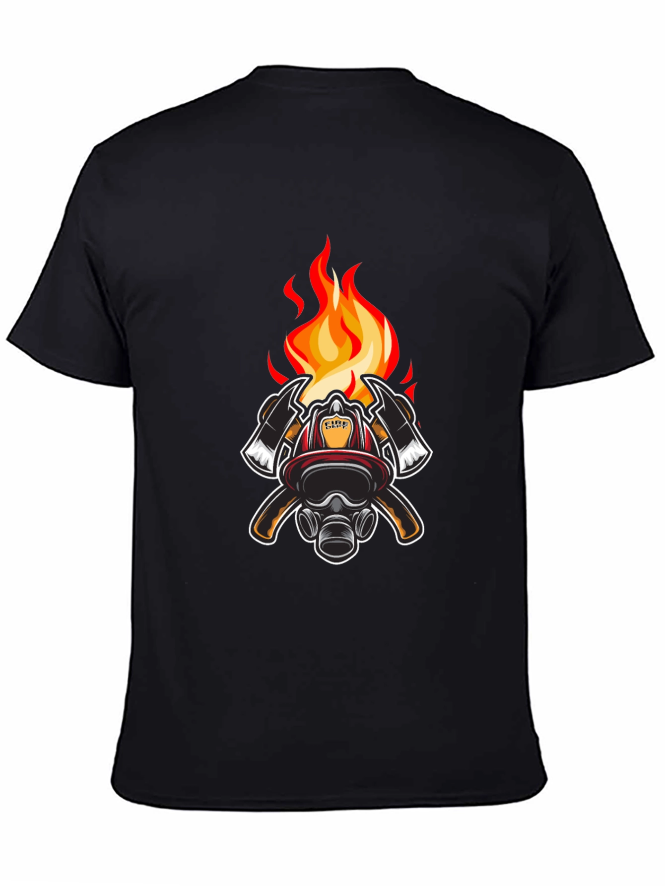 Firefighter Emblem Graphic T-Shirt