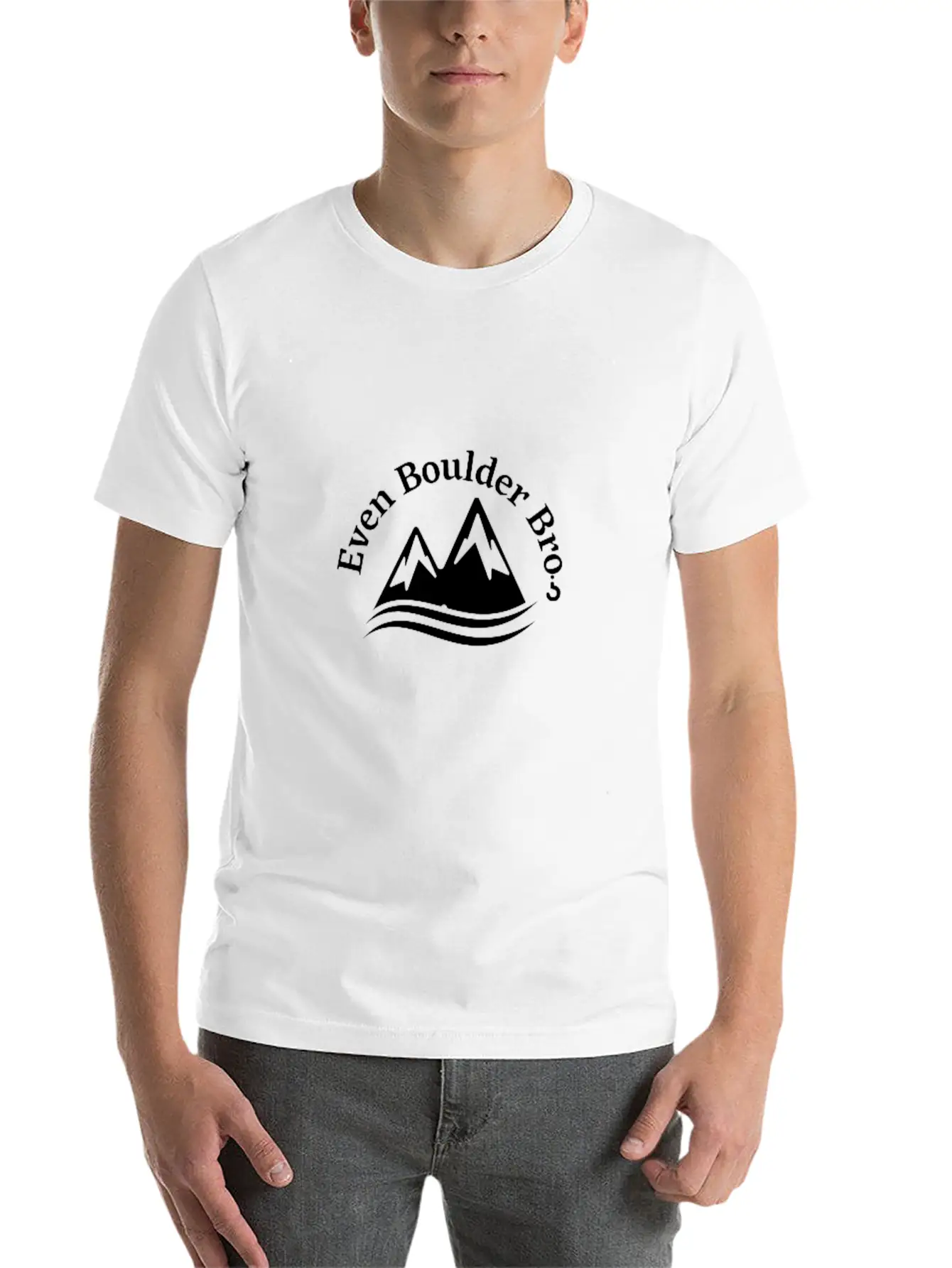 Even Boulder Bro - Climbing Lovers Unisex Casual T-Shirt – Clean Design For Daily Comfort