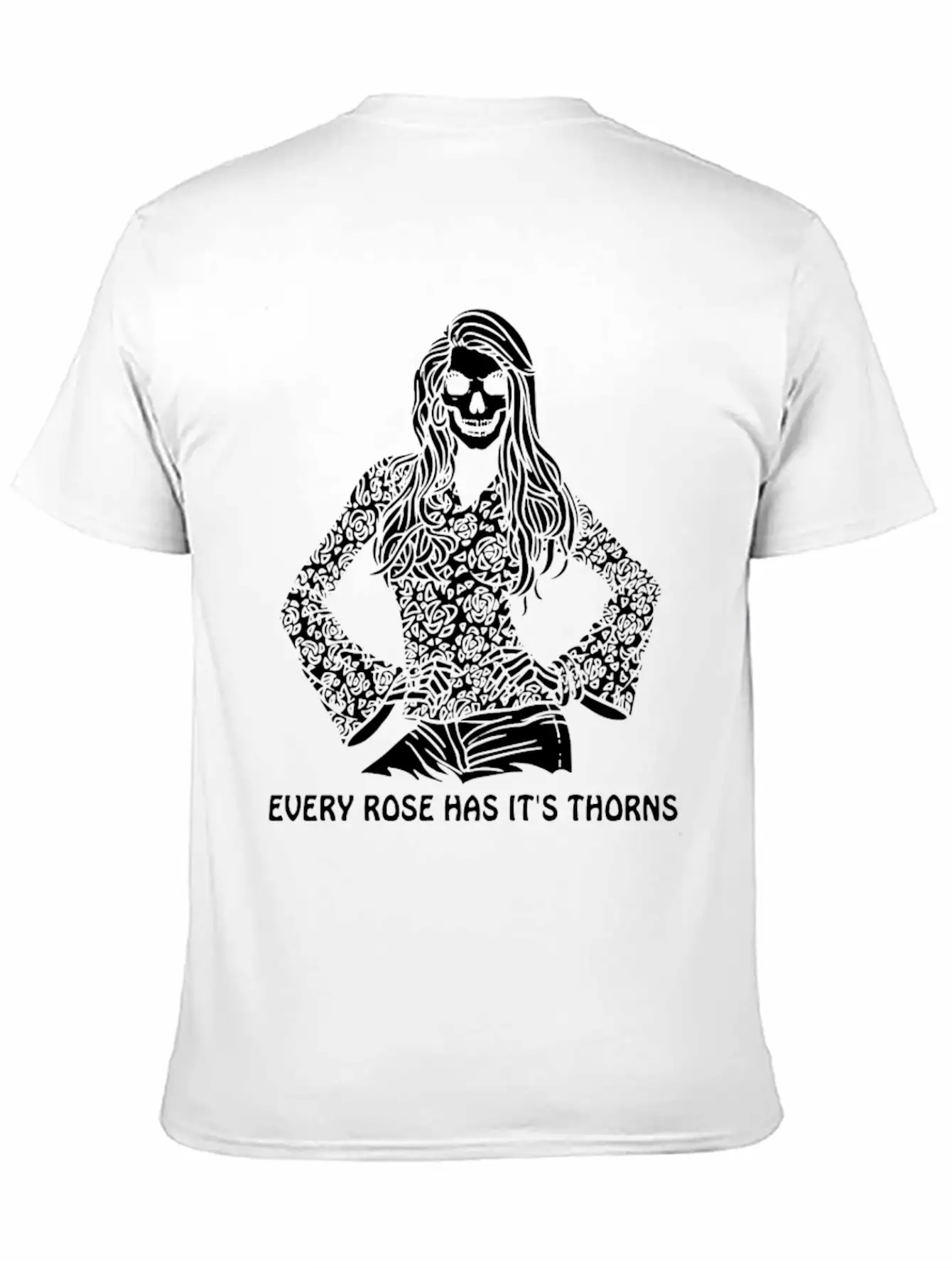 EVERY ROSE HAS THORNS Stylish Everyday T-Shirt – Unisex Basic Cotton Tee