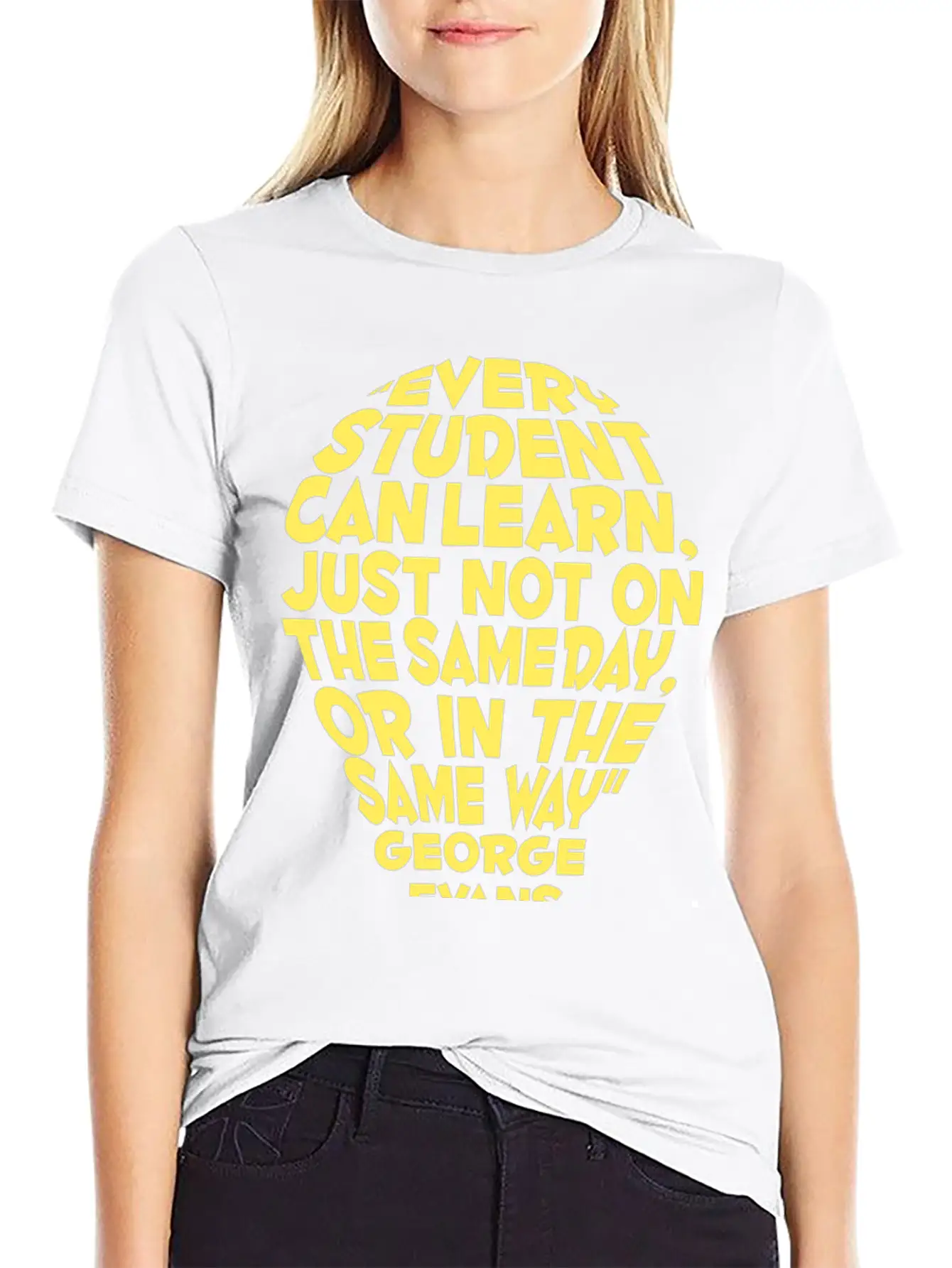 Every Student Can Learn... Comfortable Minimalist Graphic Tee – Summer Style Essential