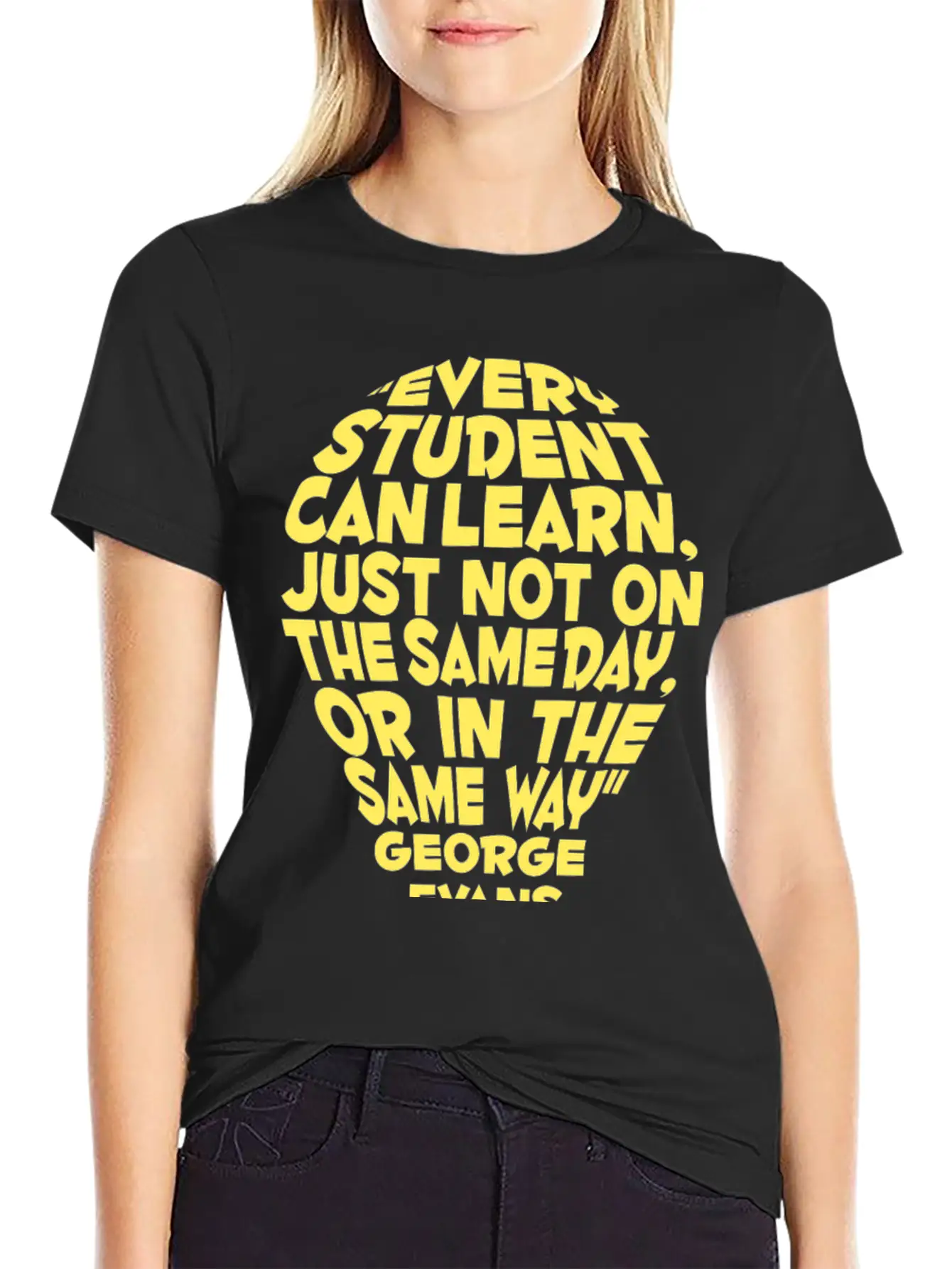 Every Student Can Learn... Comfortable Minimalist Graphic Tee – Summer Style Essential