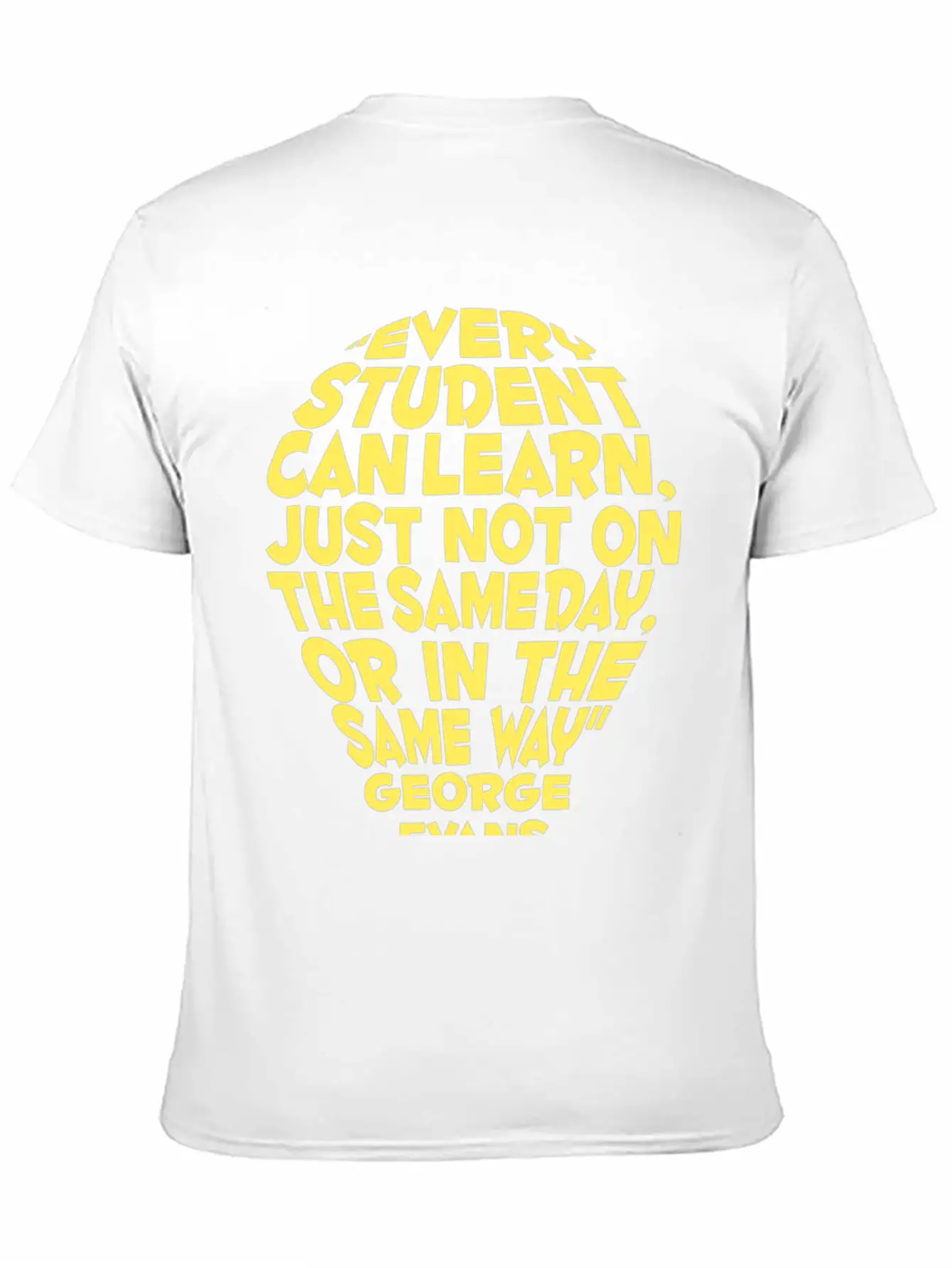 Every Student Can Learn... Comfortable Minimalist Graphic Tee – Summer Style Essential