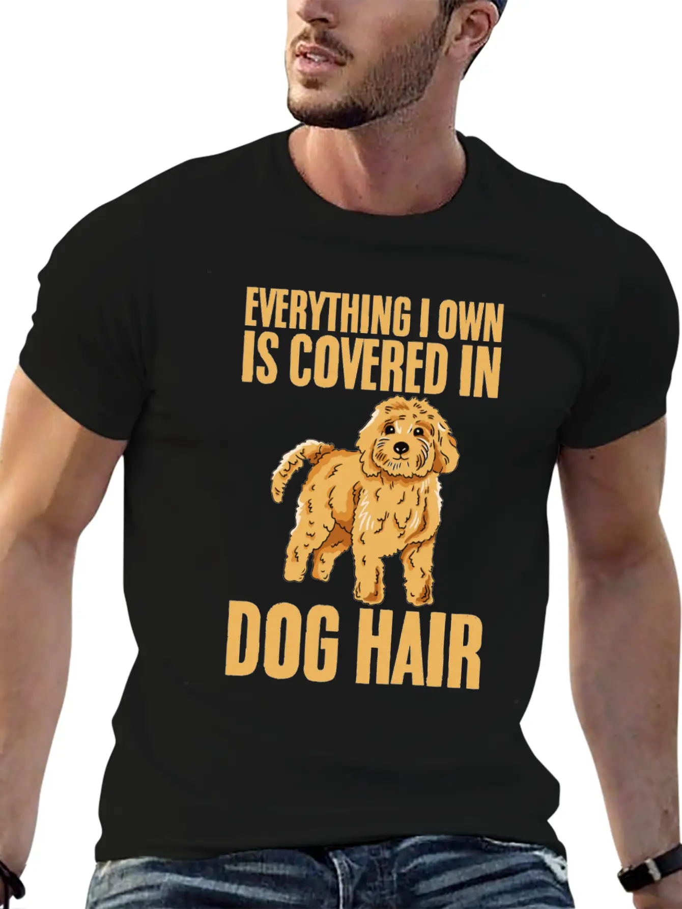 Everything I Own Is Covered In Dog Hair 4 Timeless Short Sleeve Tee – Comfy And Minimalist Design