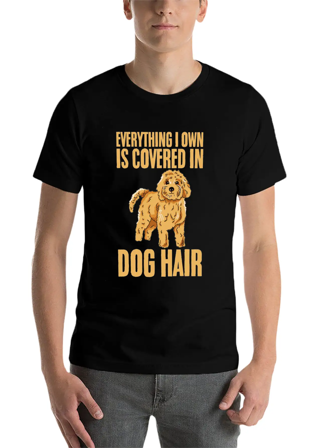 Everything I Own Is Covered In Dog Hair 4 Timeless Short Sleeve Tee – Comfy And Minimalist Design