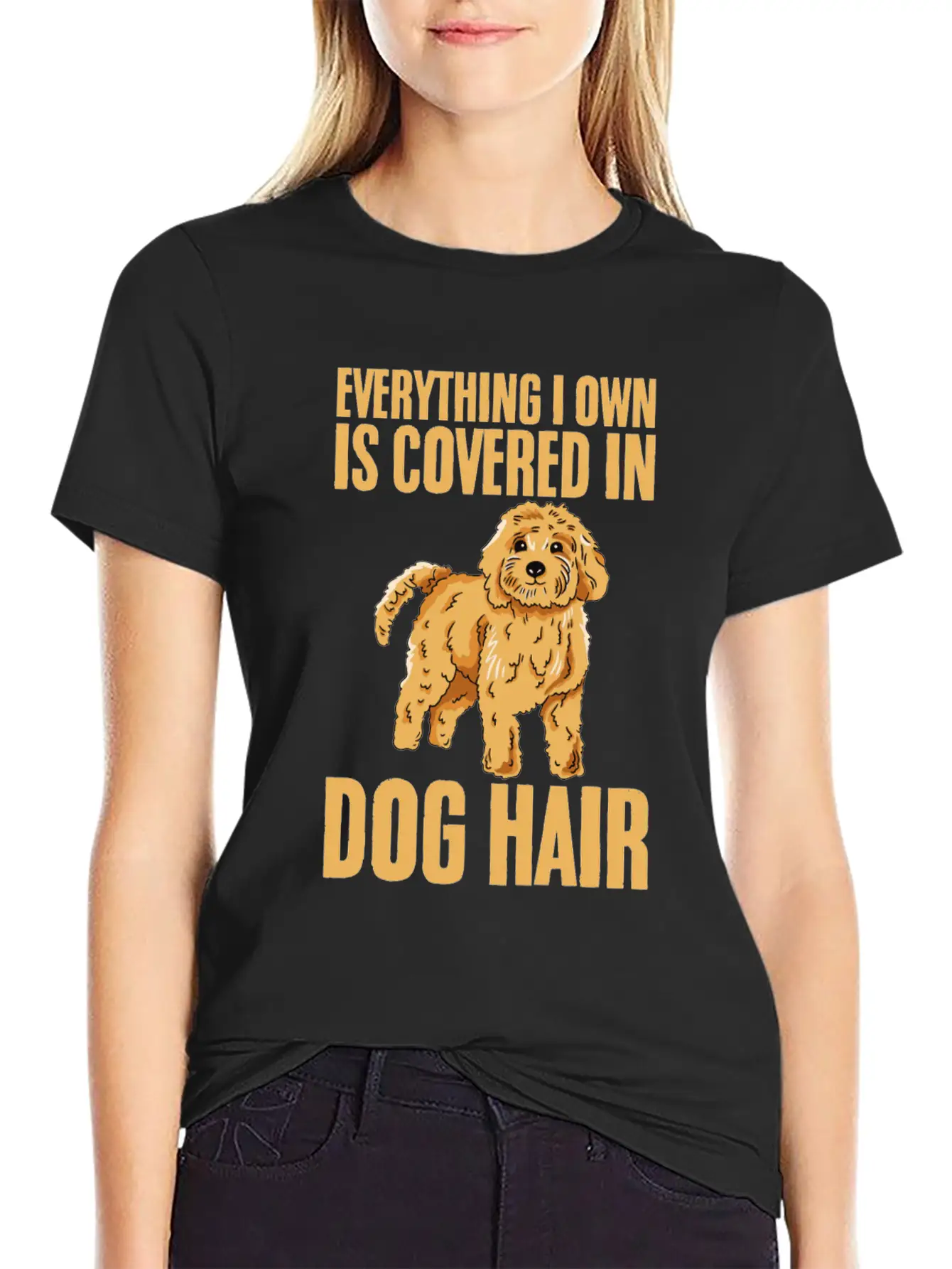Everything I Own Is Covered In Dog Hair 4 Timeless Short Sleeve Tee – Comfy And Minimalist Design