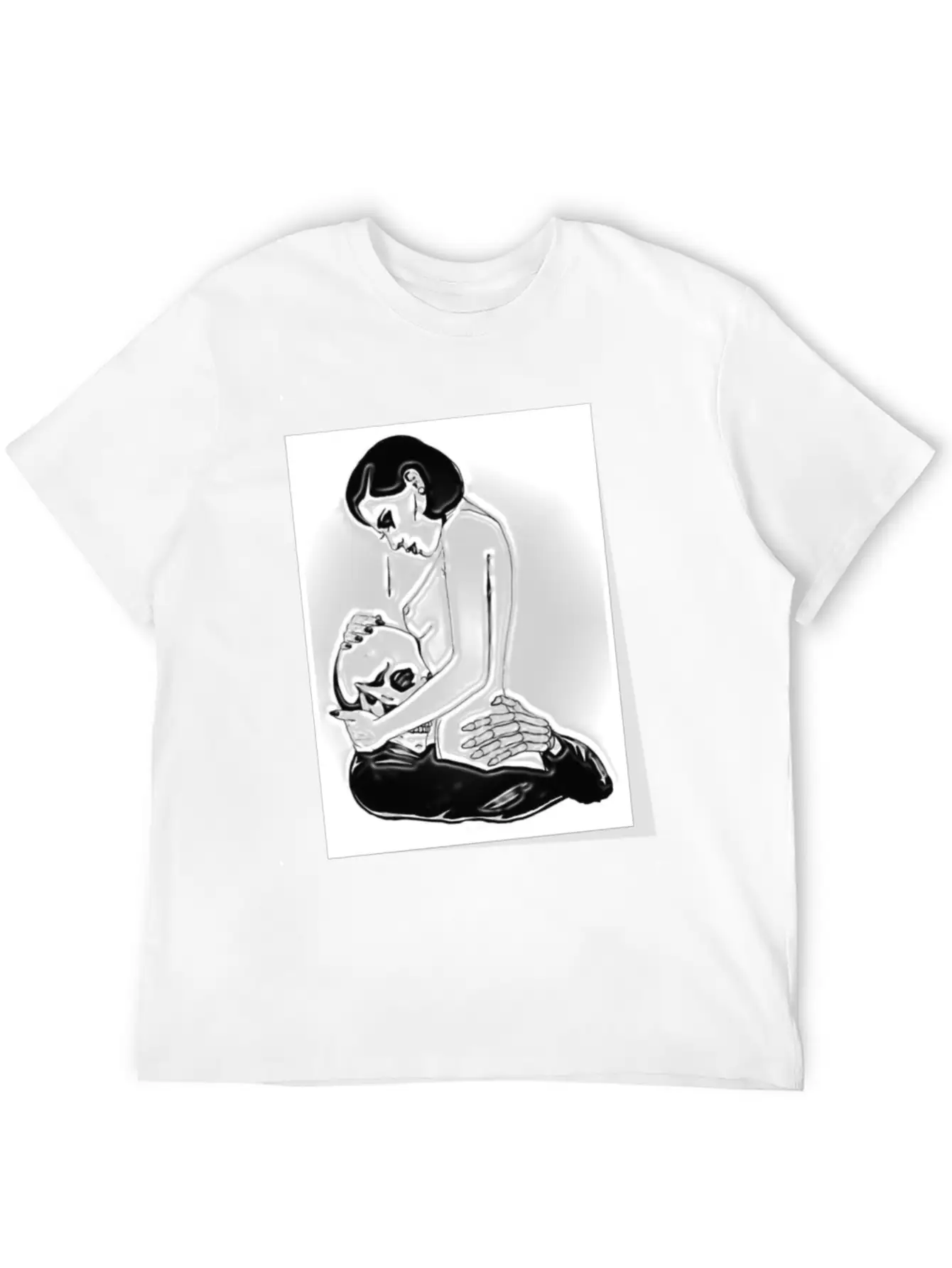 Evil Love Comfortable Minimalist Graphic Tee – Summer Style Essential