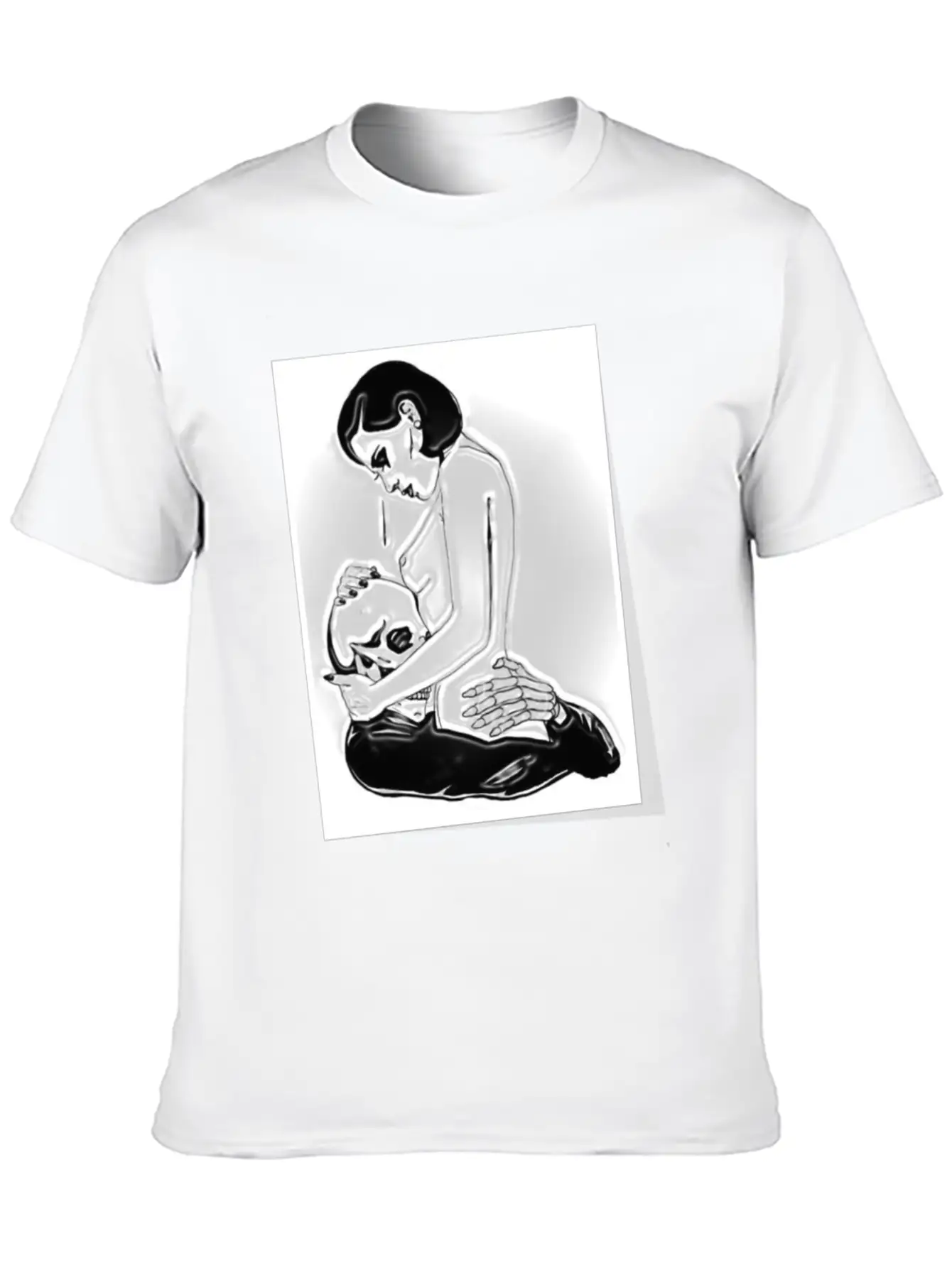 Evil Love Comfortable Minimalist Graphic Tee – Summer Style Essential