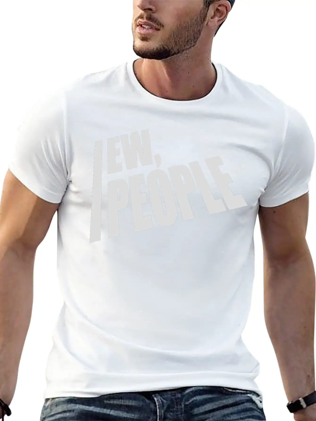Ew People Funny Quote Unisex Casual T-Shirt – Clean Design For Daily Comfort