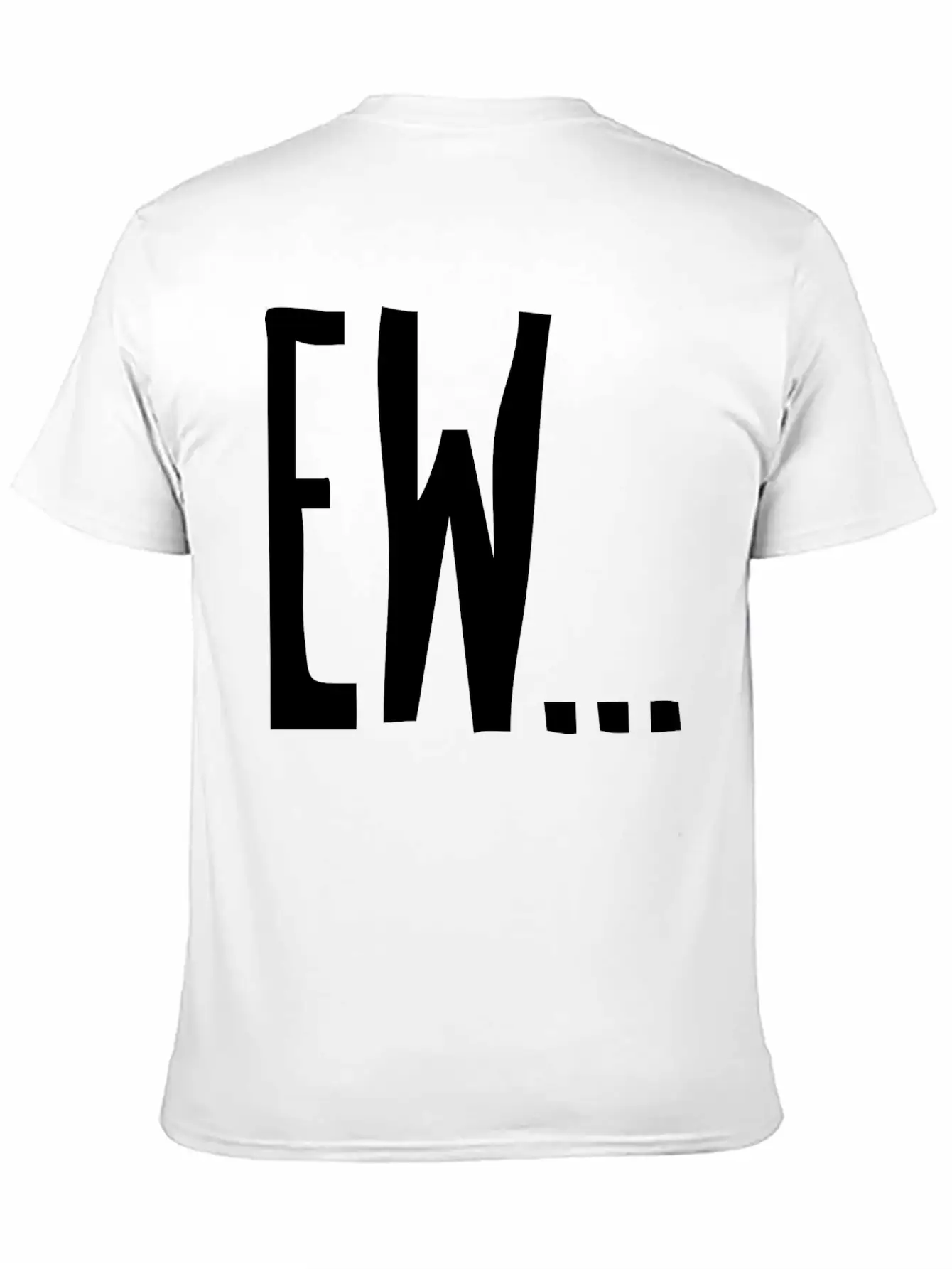Ew... T-shirt Basic Graphic T-Shirt – Daily Comfort In Soft Cotton