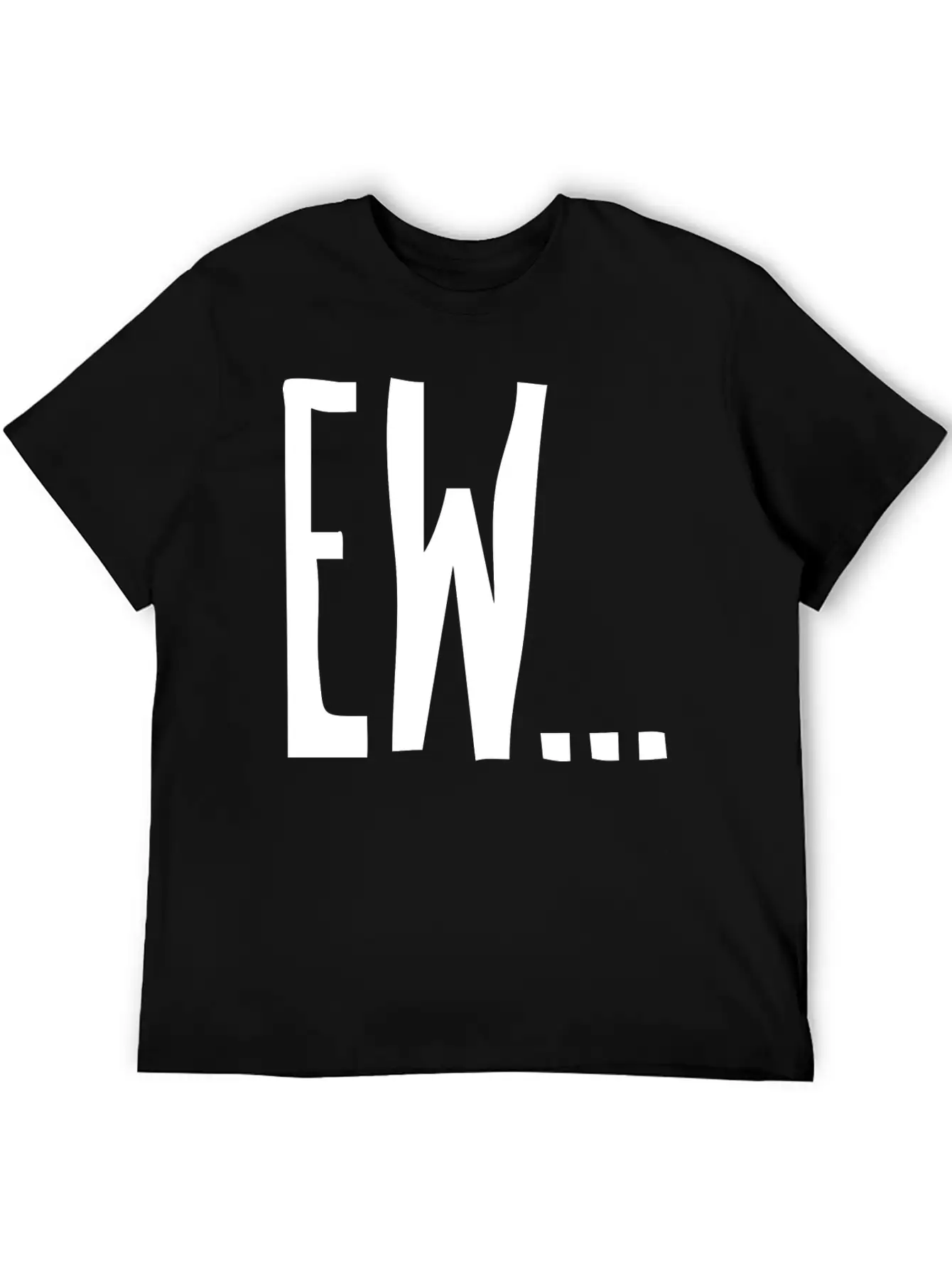 Ew... T-shirt Basic Graphic T-Shirt – Daily Comfort In Soft Cotton