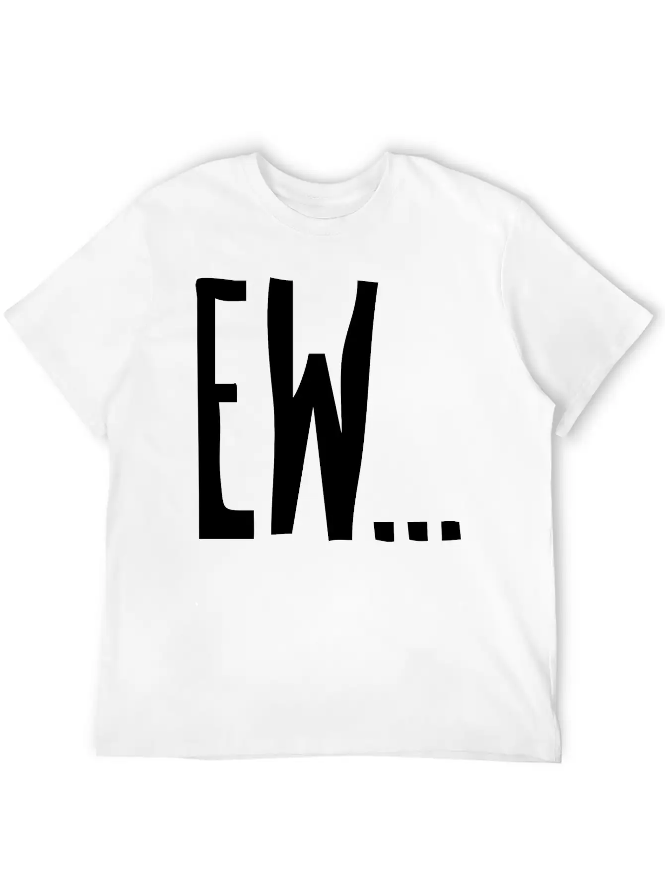 Ew... T-shirt Basic Graphic T-Shirt – Daily Comfort In Soft Cotton