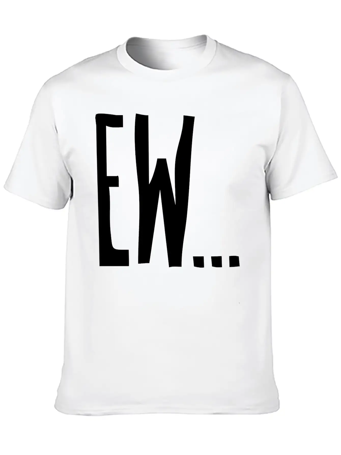 Ew... T-shirt Basic Graphic T-Shirt – Daily Comfort In Soft Cotton