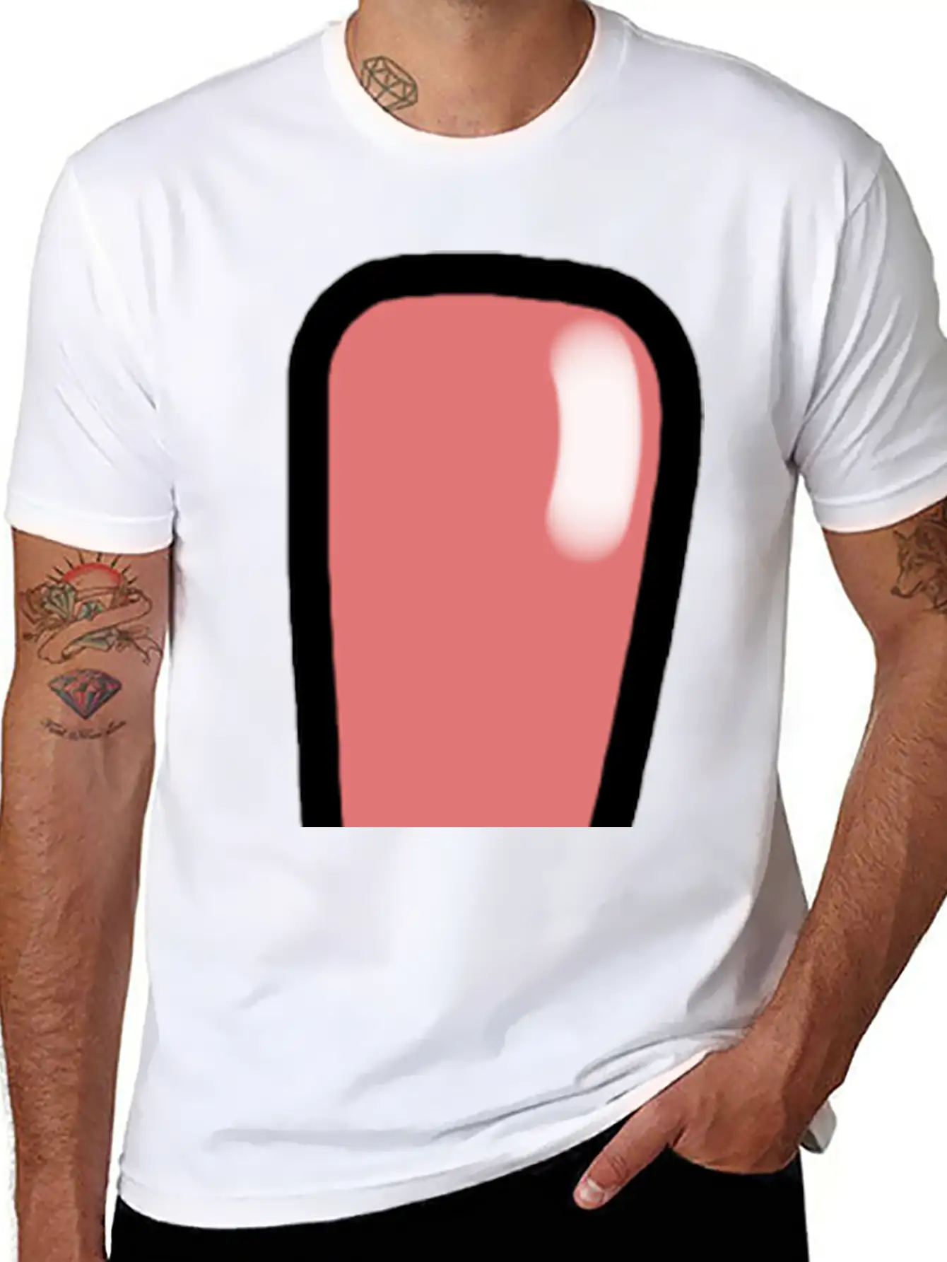 Exclamation Point Stylish Everyday T-Shirt – Unisex Basic Cotton Tee