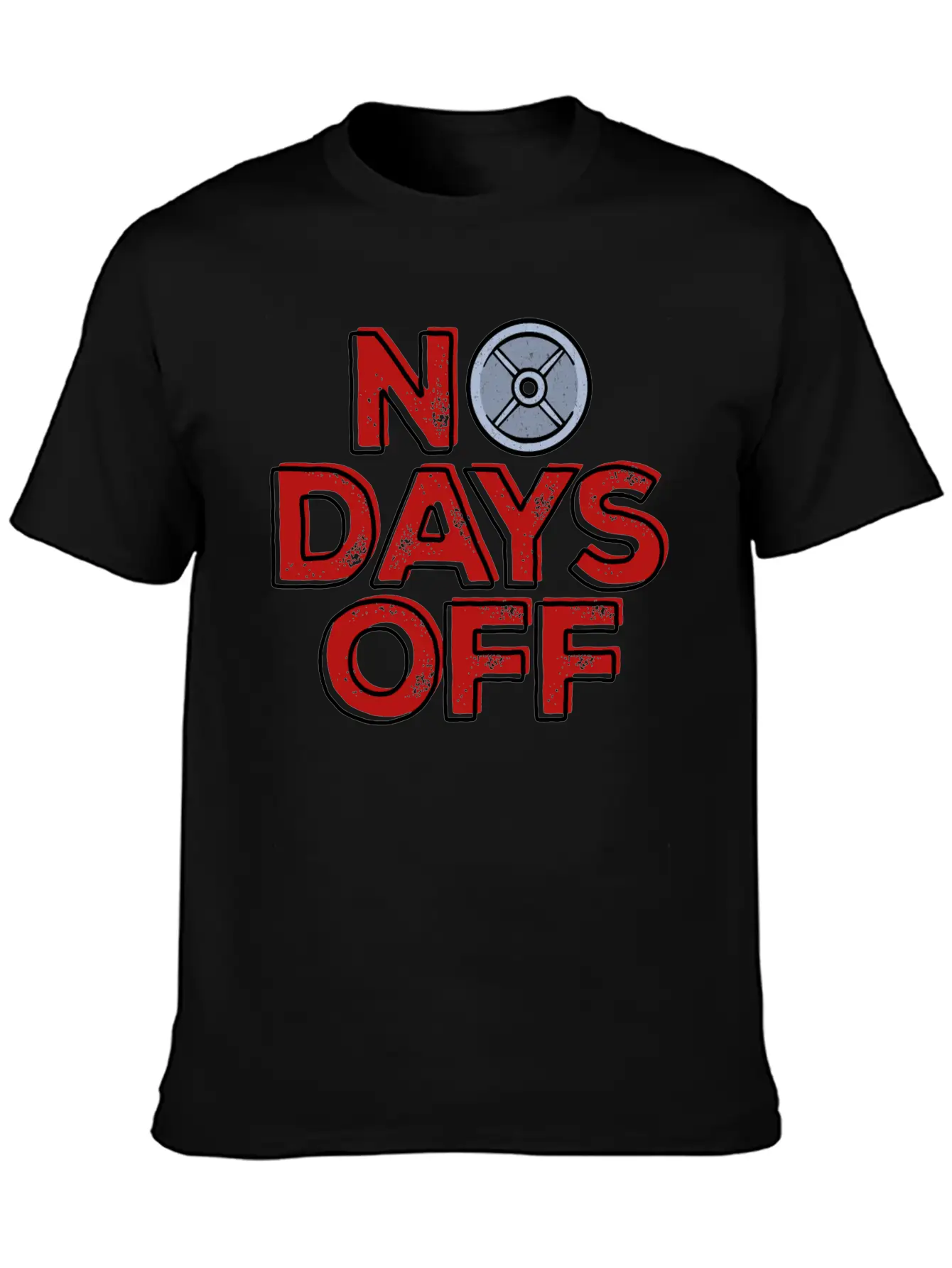Exercise Statement Fitness Unisex Short Sleeve Soft Cotton T-Shirt – Casual Everyday Wear