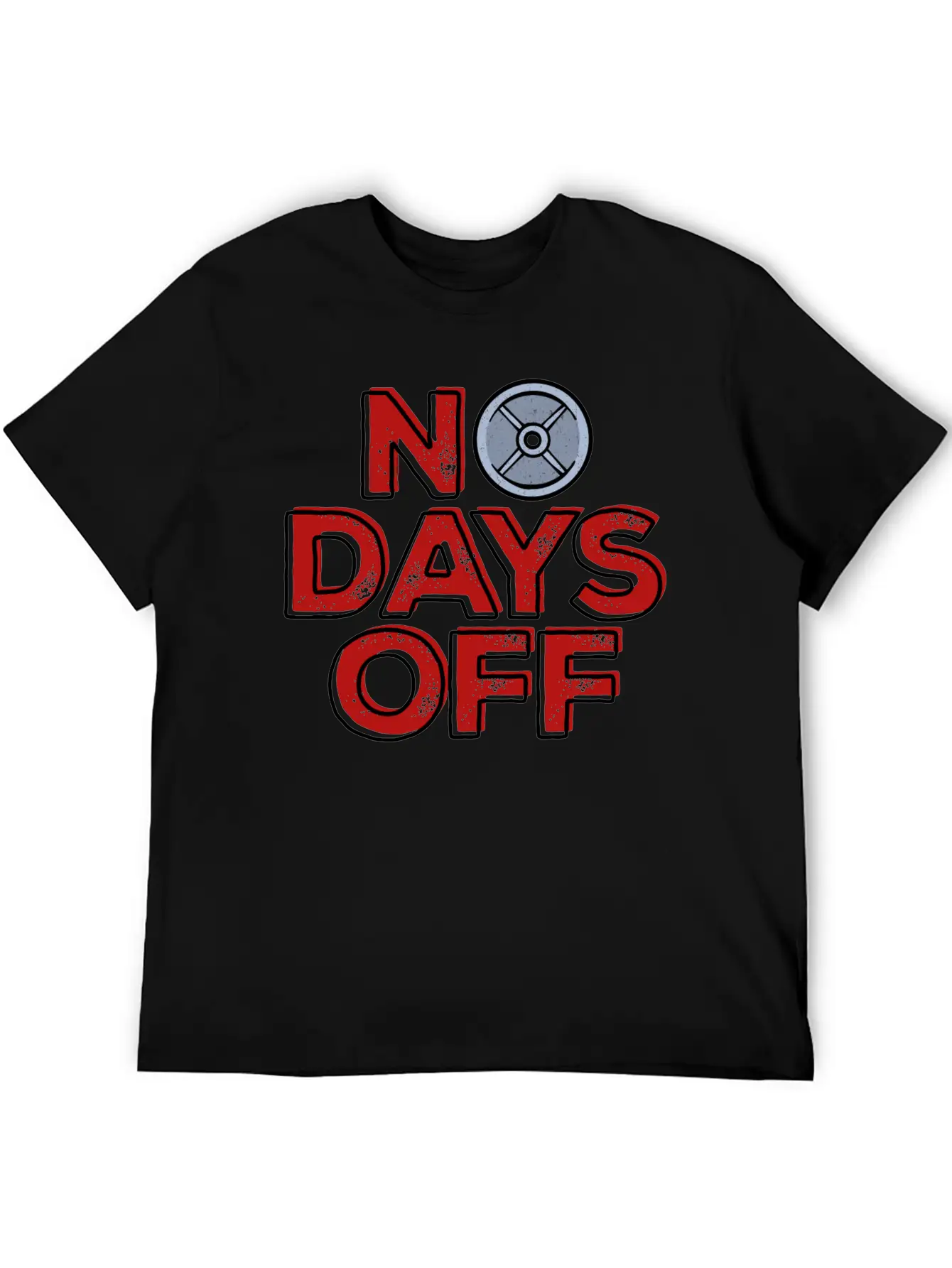 Exercise Statement Fitness Unisex Short Sleeve Soft Cotton T-Shirt – Casual Everyday Wear