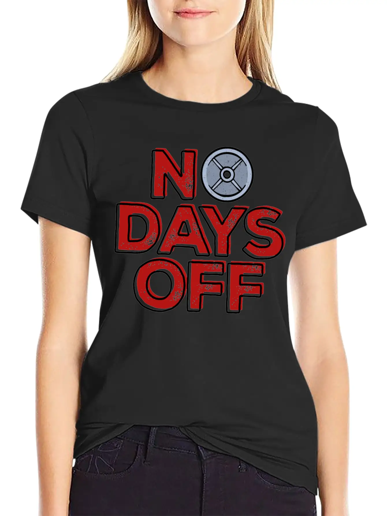 Exercise Statement Fitness Unisex Short Sleeve Soft Cotton T-Shirt – Casual Everyday Wear