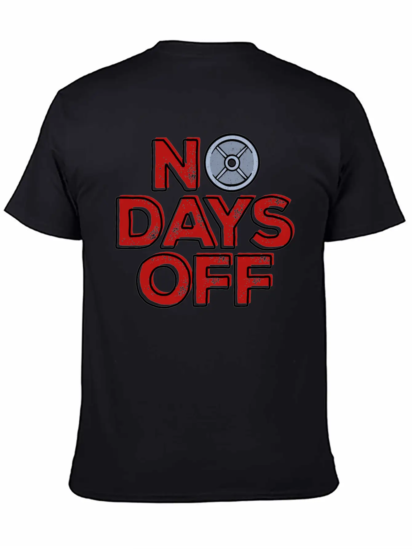 Exercise Statement Fitness Unisex Short Sleeve Soft Cotton T-Shirt – Casual Everyday Wear