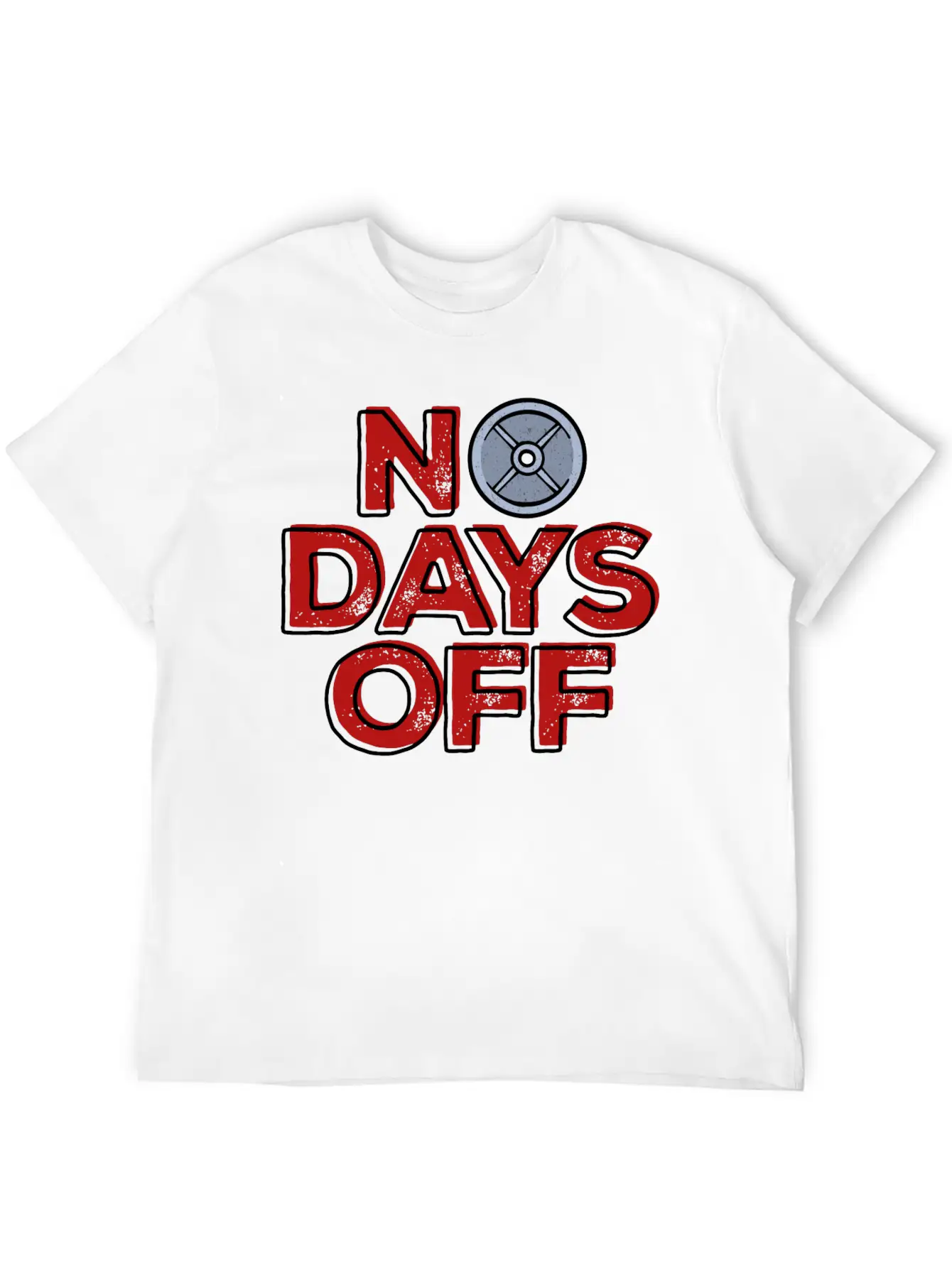 Exercise Statement Fitness Unisex Short Sleeve Soft Cotton T-Shirt – Casual Everyday Wear
