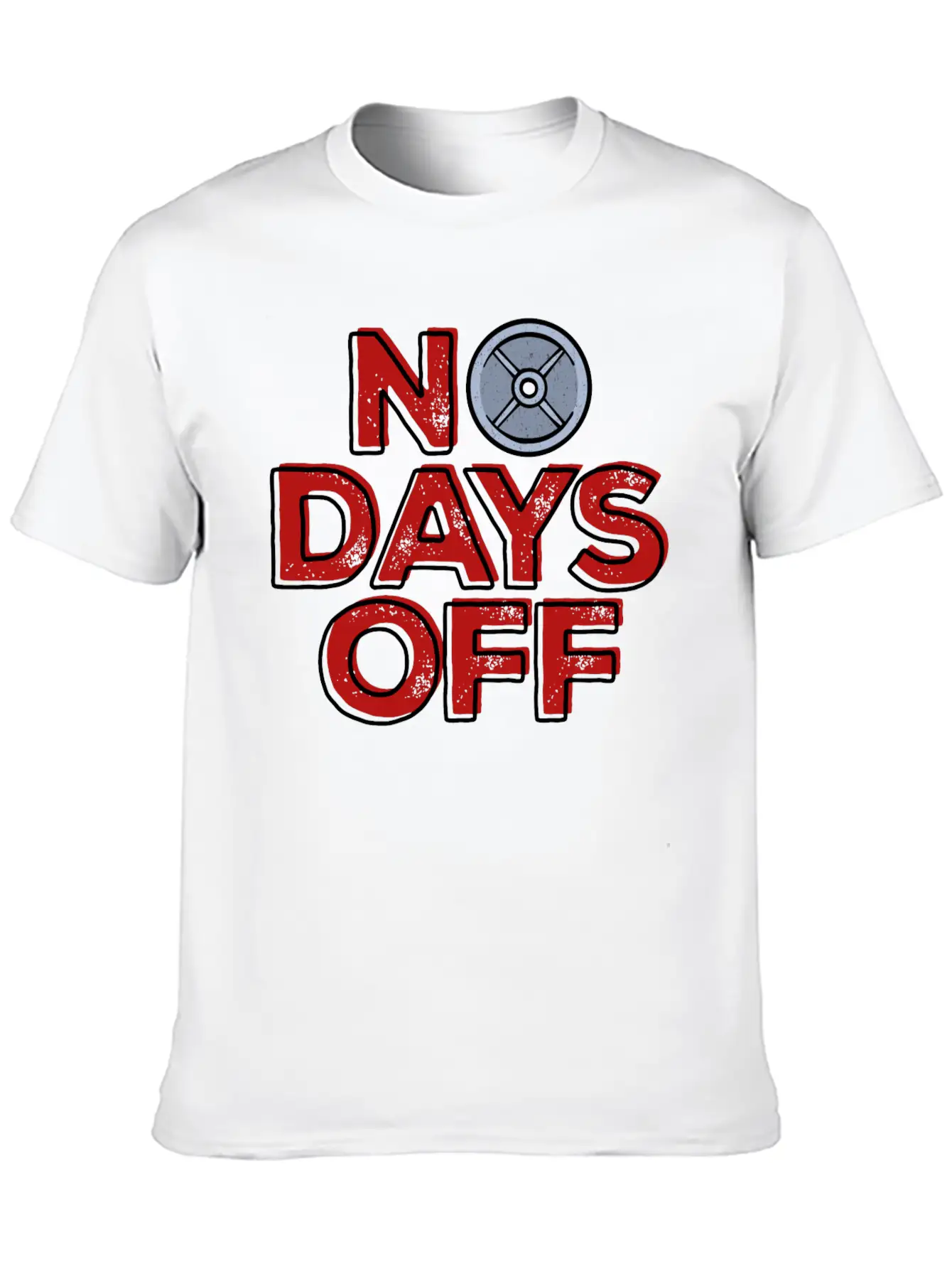 Exercise Statement Fitness Unisex Short Sleeve Soft Cotton T-Shirt – Casual Everyday Wear