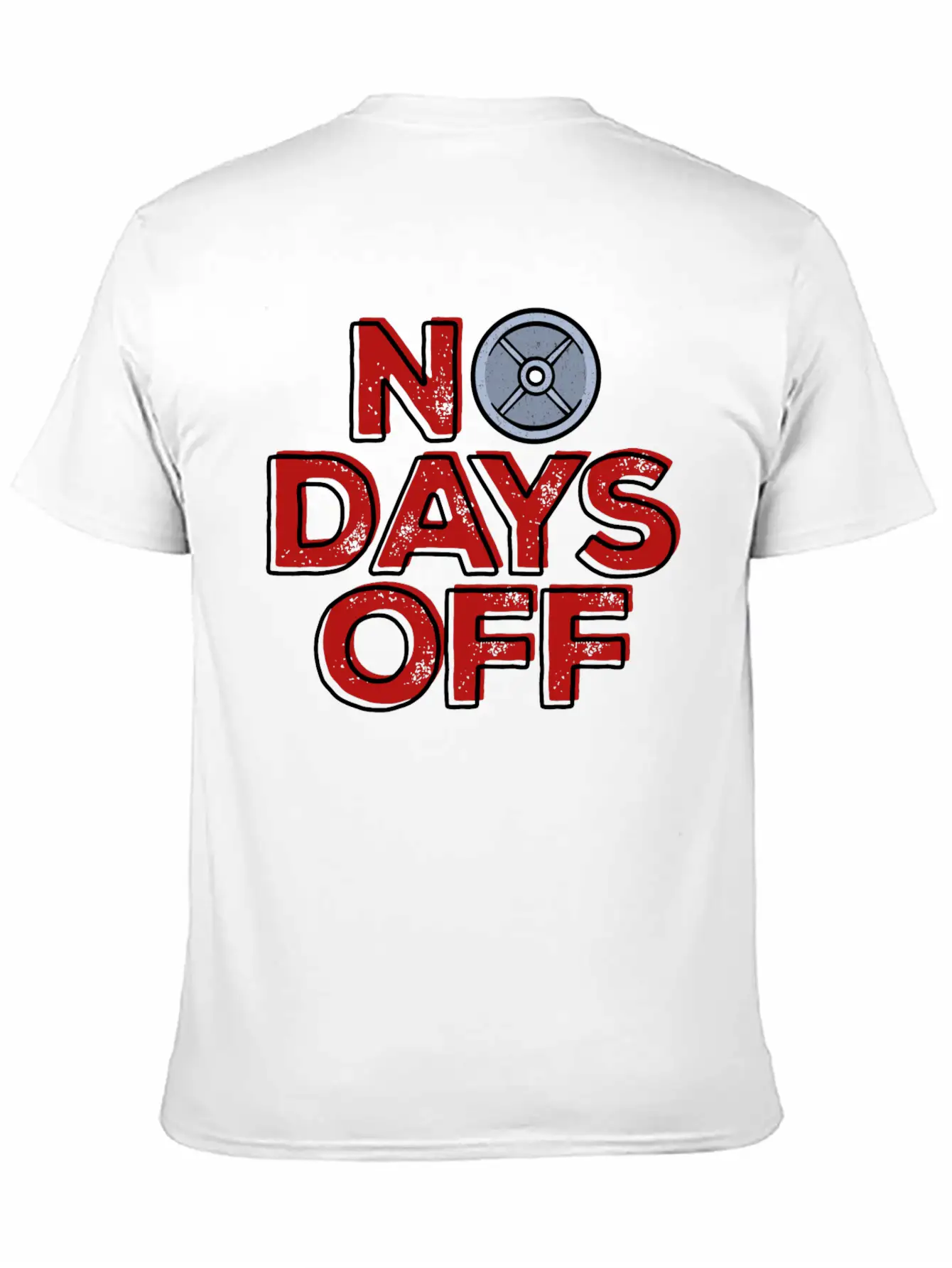 Exercise Statement Fitness Unisex Short Sleeve Soft Cotton T-Shirt – Casual Everyday Wear