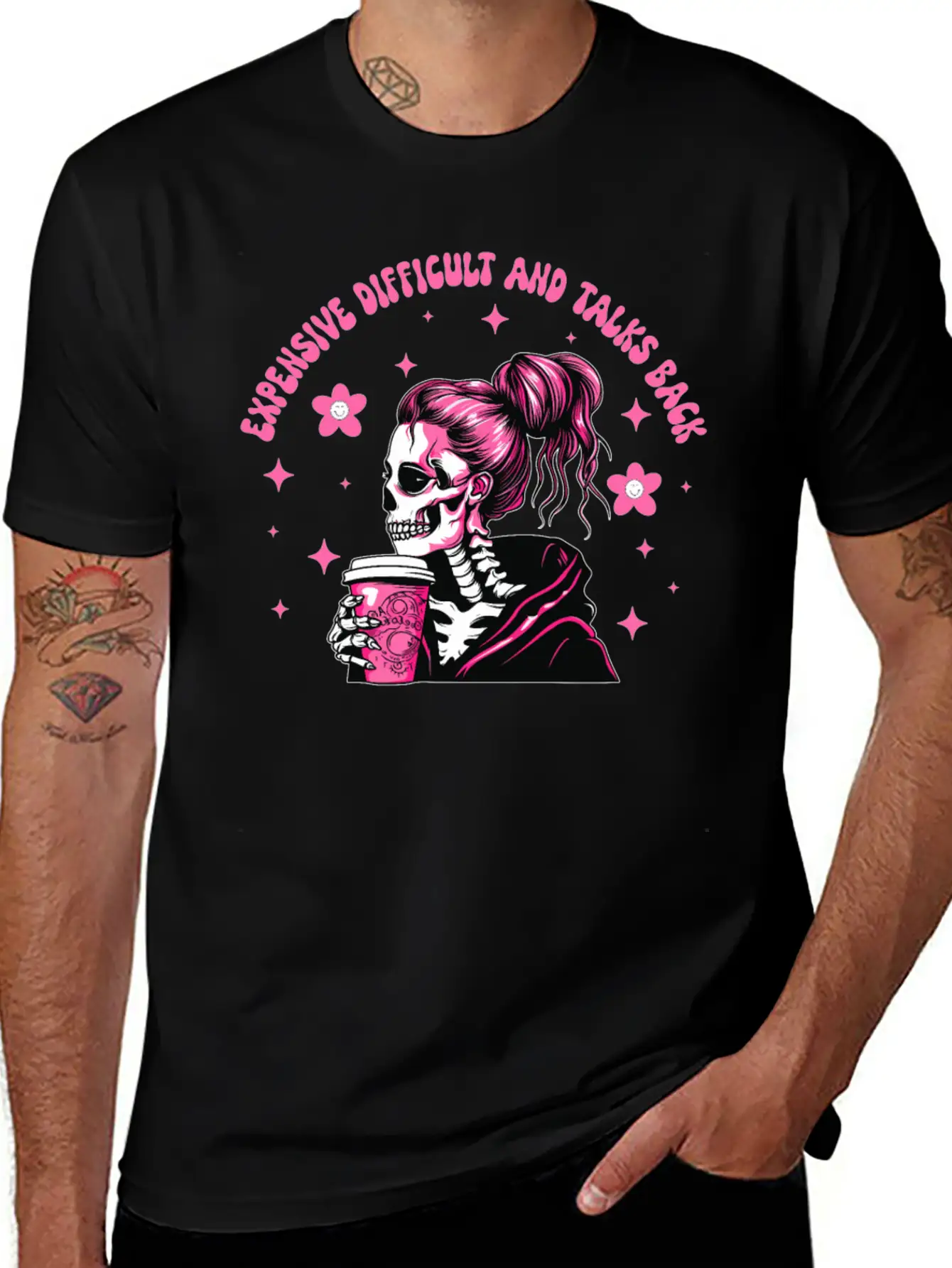 Expensive Difficult And Talks Back Mothers Day Essential Unisex Summer Tee – Soft Cotton Casual Fit