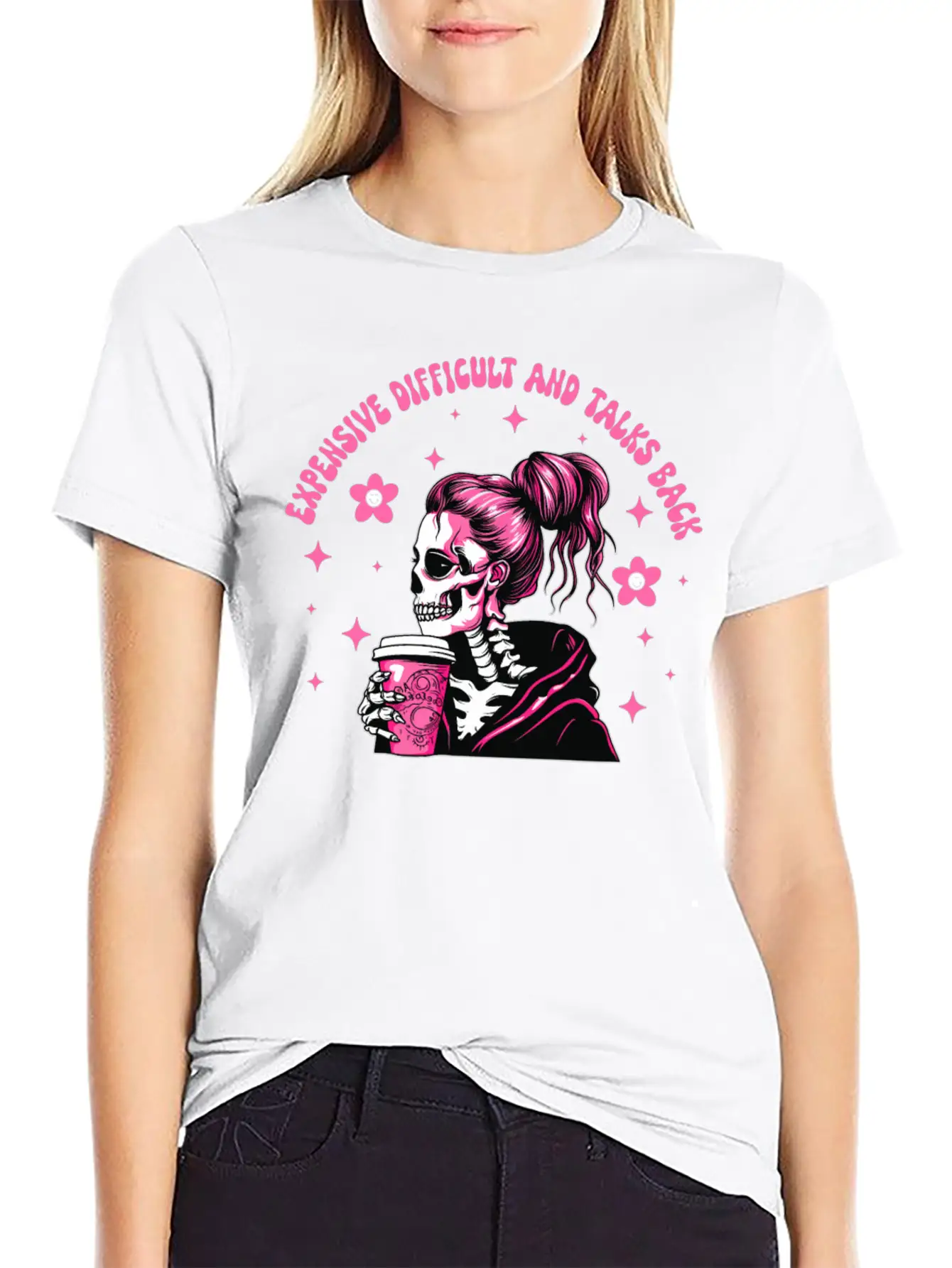 Expensive Difficult And Talks Back Mothers Day Essential Unisex Summer Tee – Soft Cotton Casual Fit