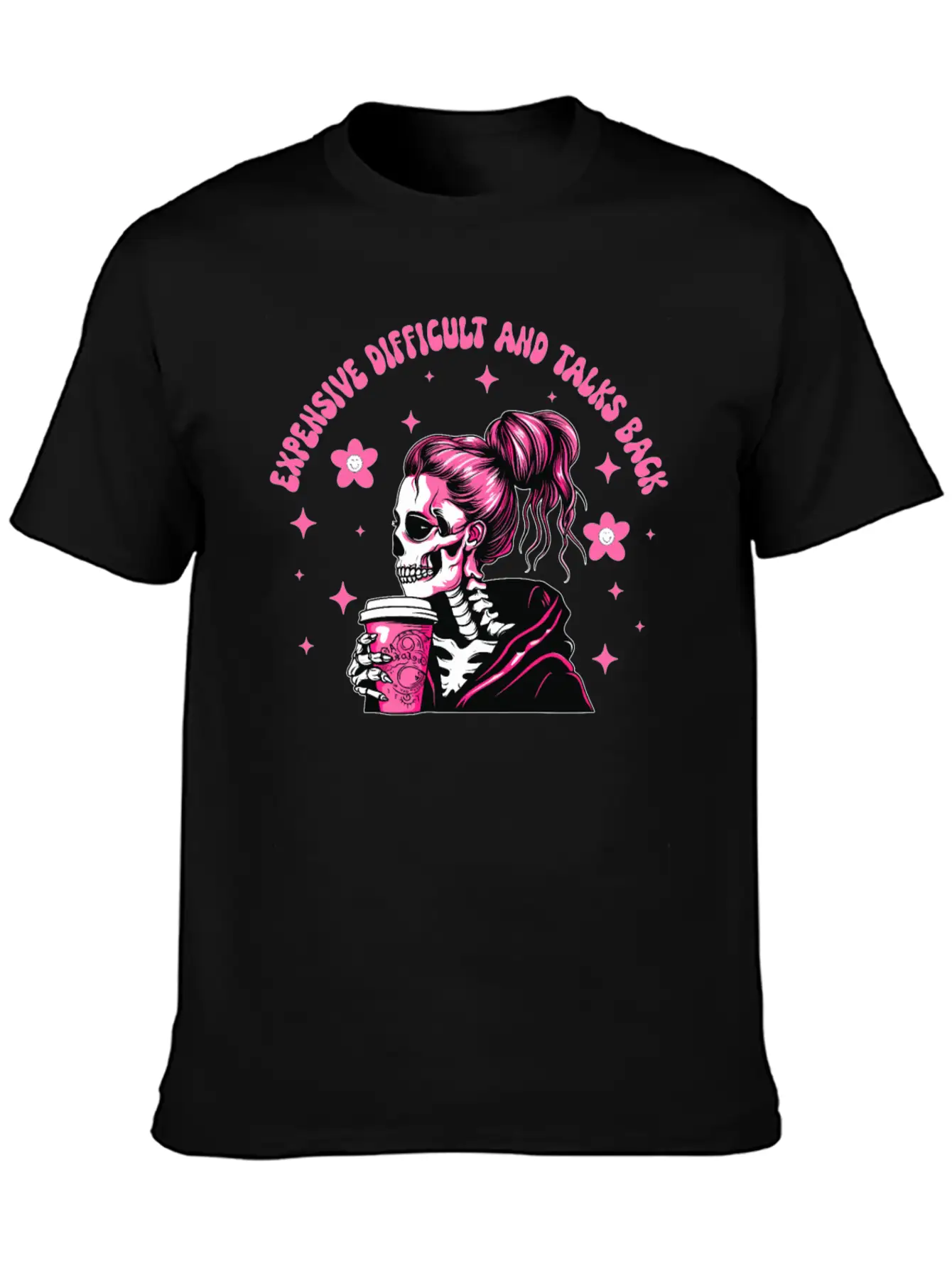 Expensive Difficult And Talks Back Mothers Day Essential Unisex Summer Tee – Soft Cotton Casual Fit