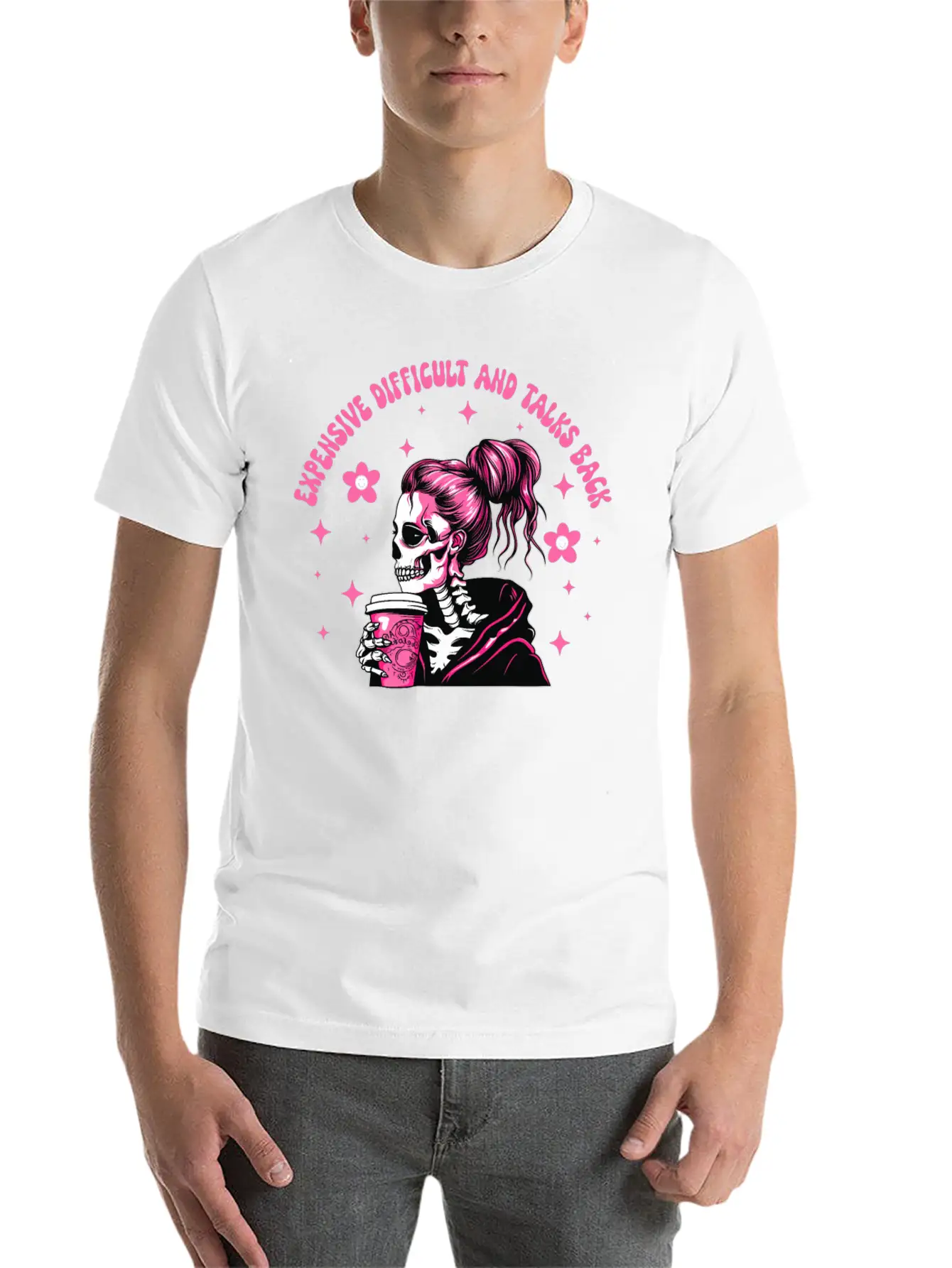 Expensive Difficult And Talks Back Mothers Day Essential Unisex Summer Tee – Soft Cotton Casual Fit