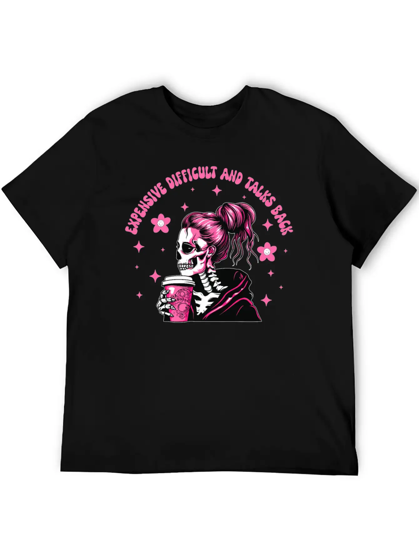 Expensive Difficult And Talks Back Mothers Day Essential Unisex Summer Tee – Soft Cotton Casual Fit