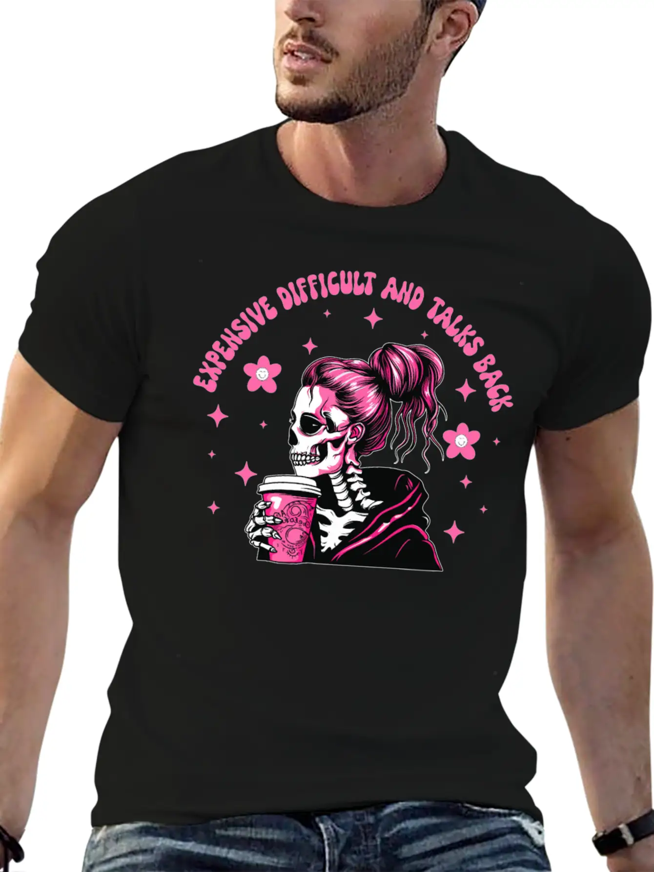 Expensive Difficult And Talks Back Mothers Day Essential Unisex Summer Tee – Soft Cotton Casual Fit