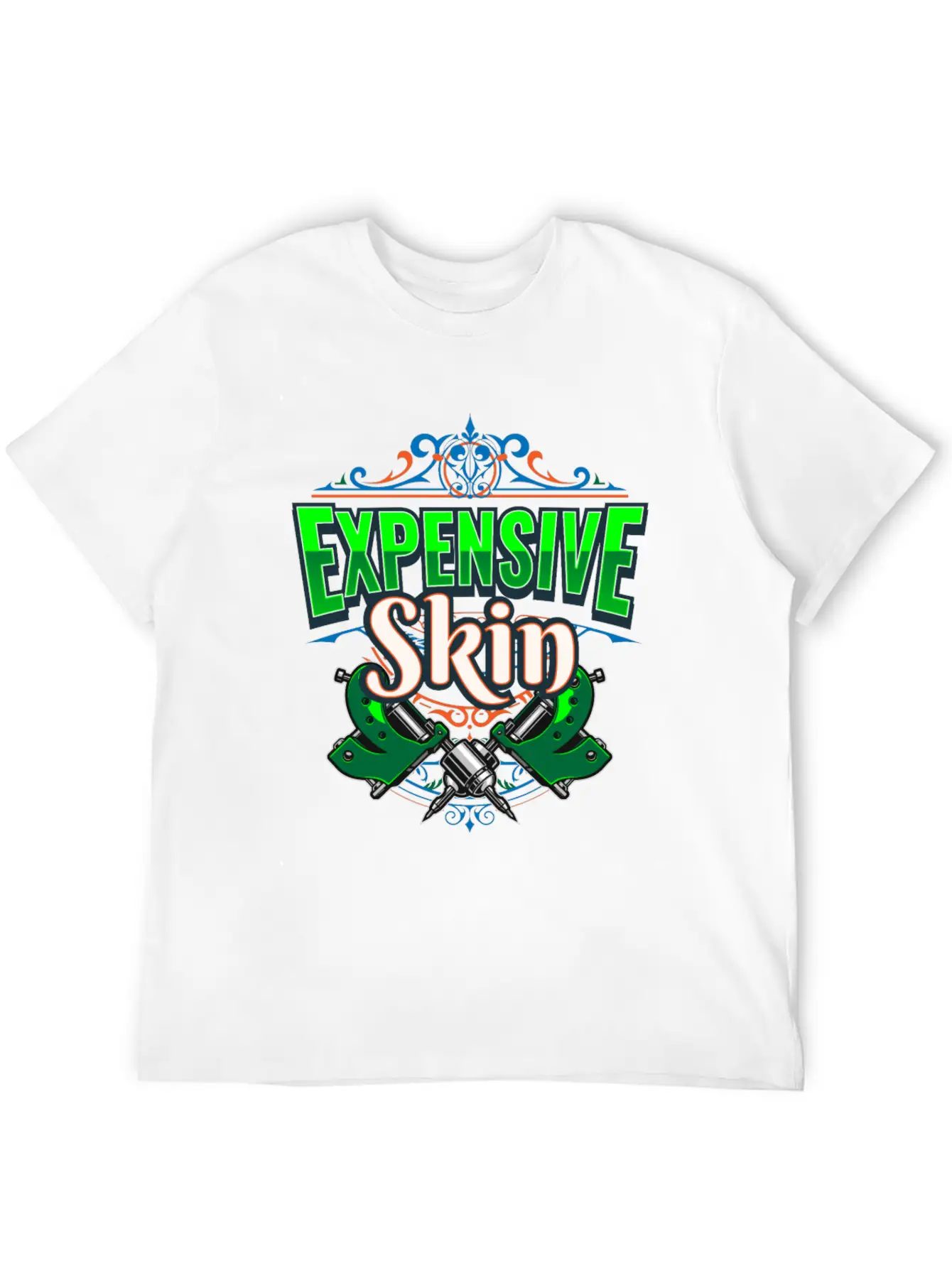 Expensive Skin Tattoo Tattooed Stylish Everyday T-Shirt – Unisex Basic Cotton Tee