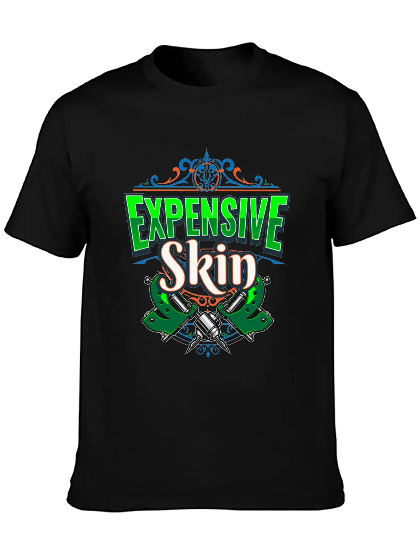 Expensive Skin Tattoo Tattooed Stylish Everyday T-Shirt – Unisex Basic Cotton Tee