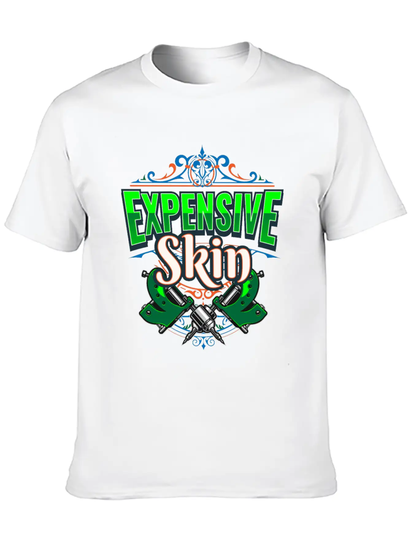 Expensive Skin Tattoo Tattooed Stylish Everyday T-Shirt – Unisex Basic Cotton Tee