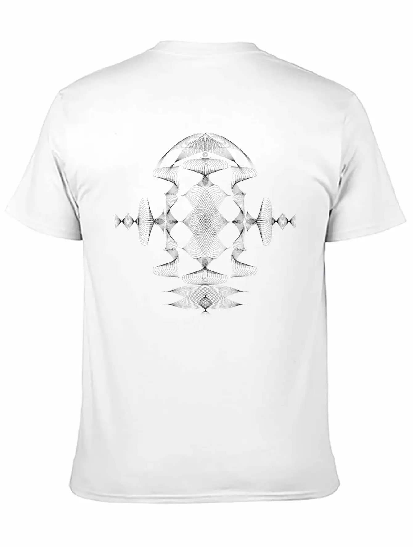 Experimental Organic Abstract Line Shapes Timeless Short Sleeve Tee – Comfy And Minimalist Design