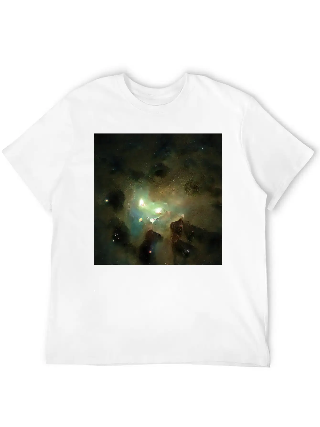 Explore The Cosmos - Stellar Nursery #001 Unisex Short Sleeve Soft Cotton T-Shirt – Casual Everyday Wear