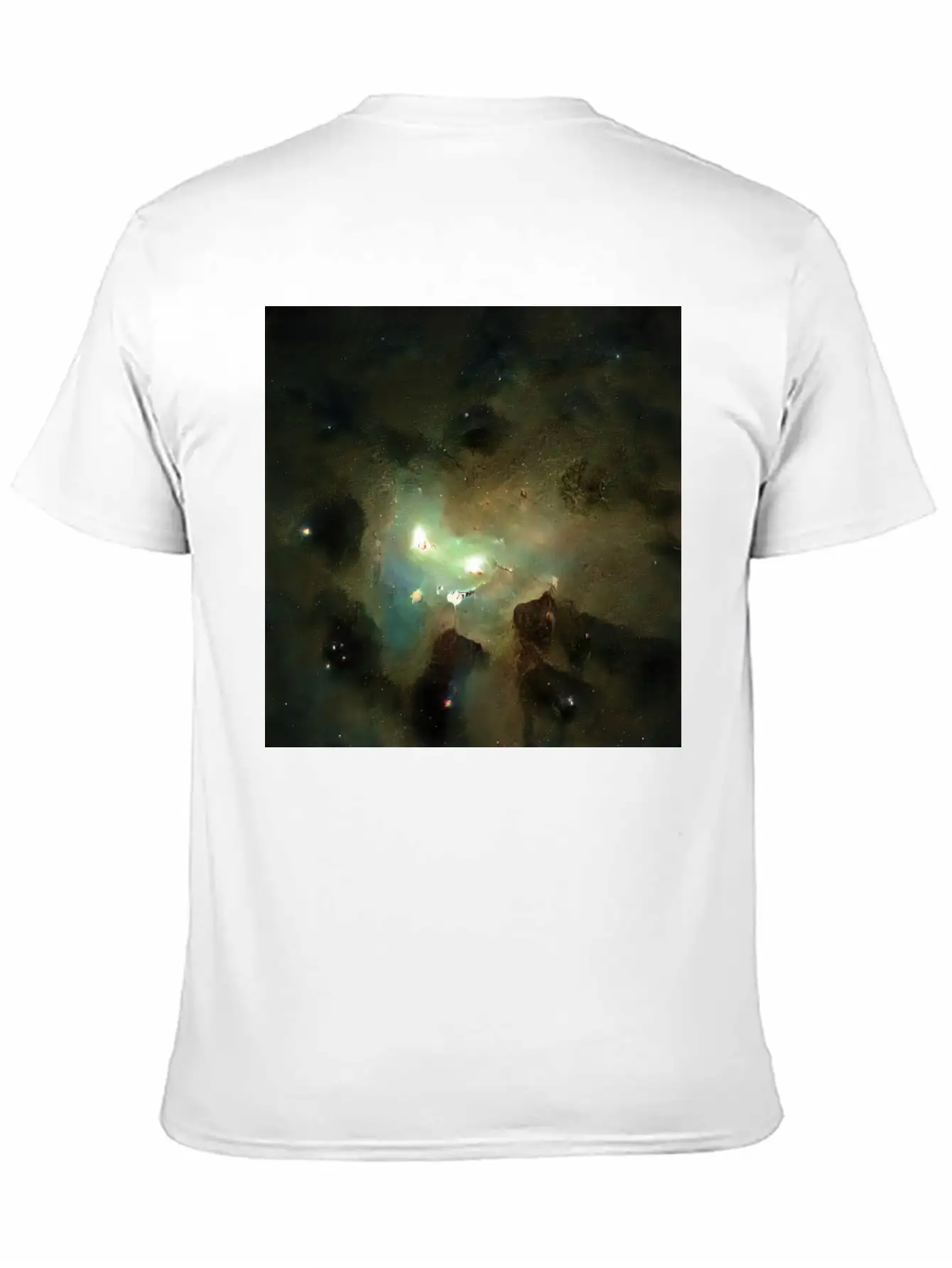 Explore The Cosmos - Stellar Nursery #001 Unisex Short Sleeve Soft Cotton T-Shirt – Casual Everyday Wear